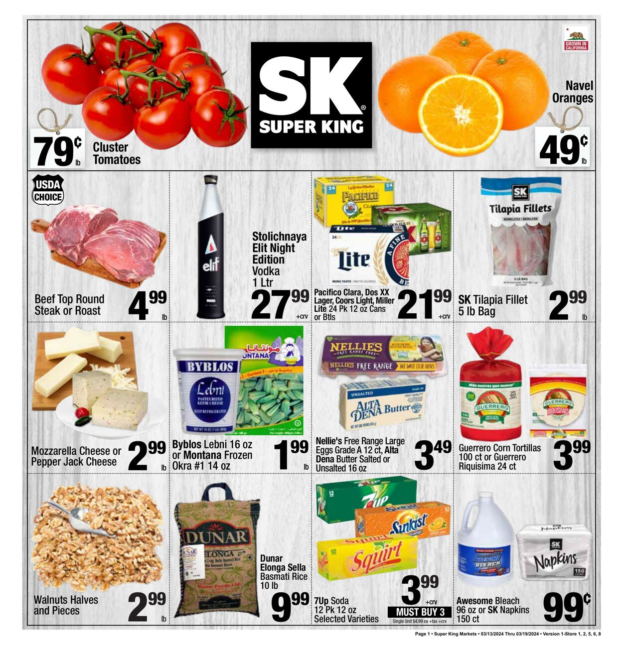Super King Market Weekly Ad Circular - valid 03/12-03/19/2024