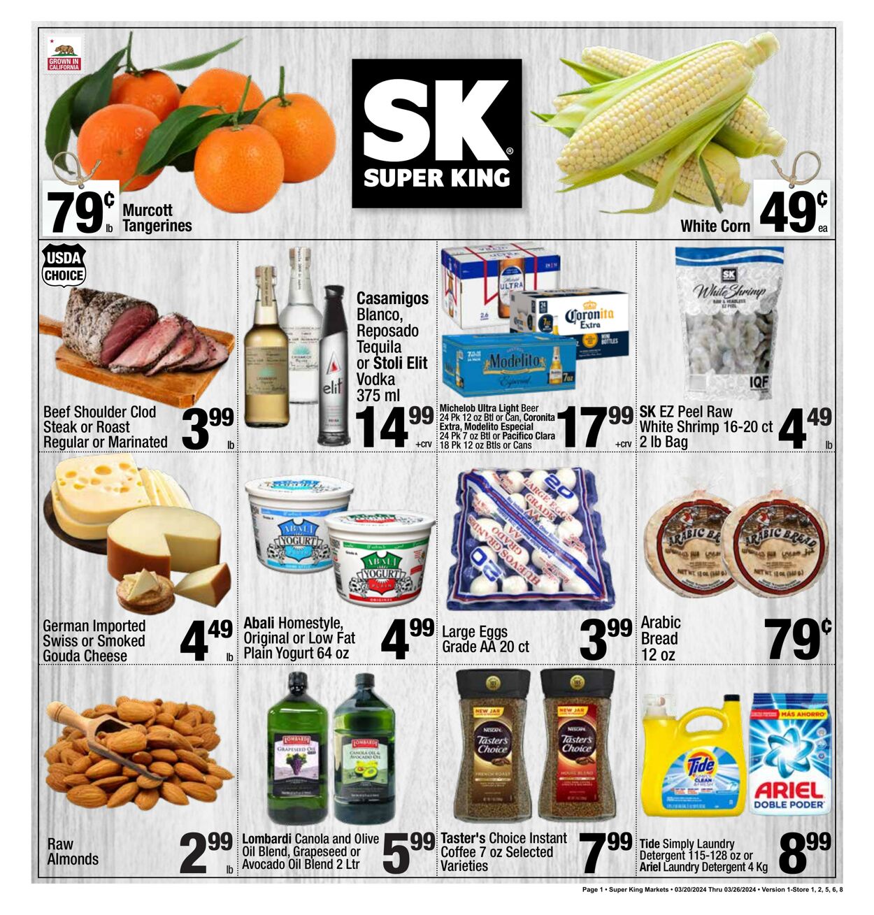 Super King Market Weekly Ad Circular - valid 03/20-03/26/2024