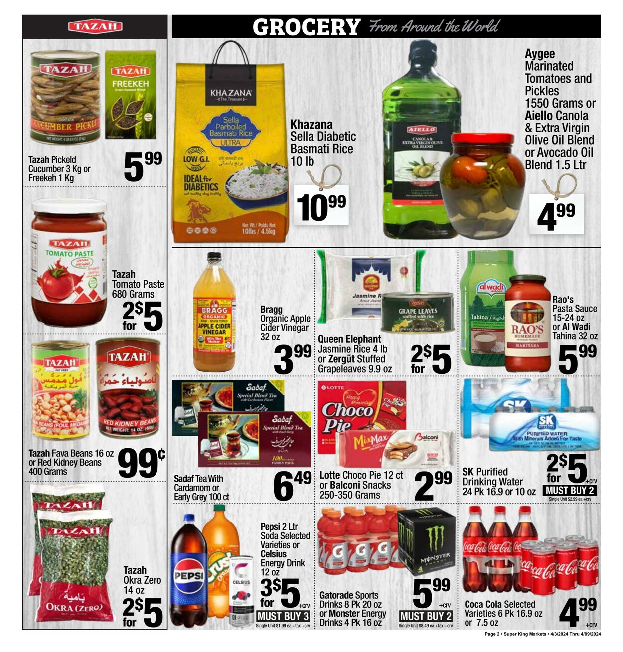 Super King Market Weekly Ad Circular - valid 04/03-04/09/2024 (Page 2)