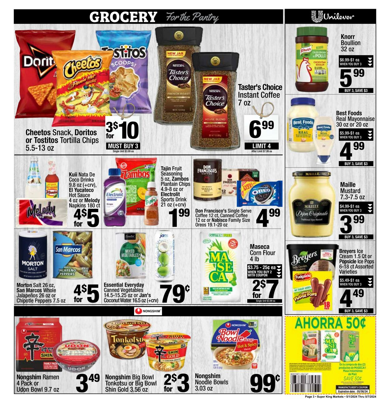Super King Market Weekly Ad Circular - valid 05/01-05/07/2024 (Page 3)