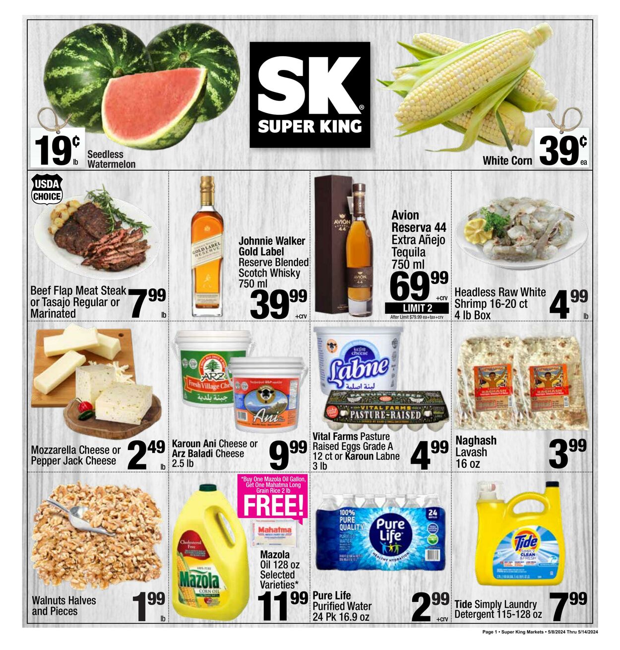 Super King Market Weekly Ad Circular - valid 05/08-05/14/2024