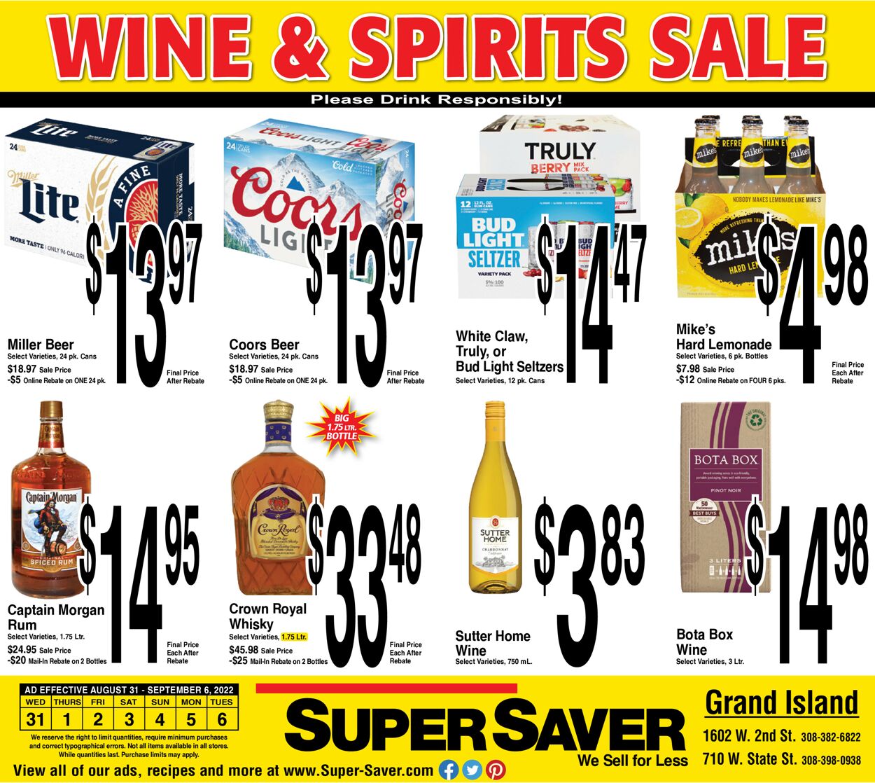 Super Saver Weekly Ad Circular - valid 08/31-09/06/2022 (Page 8)