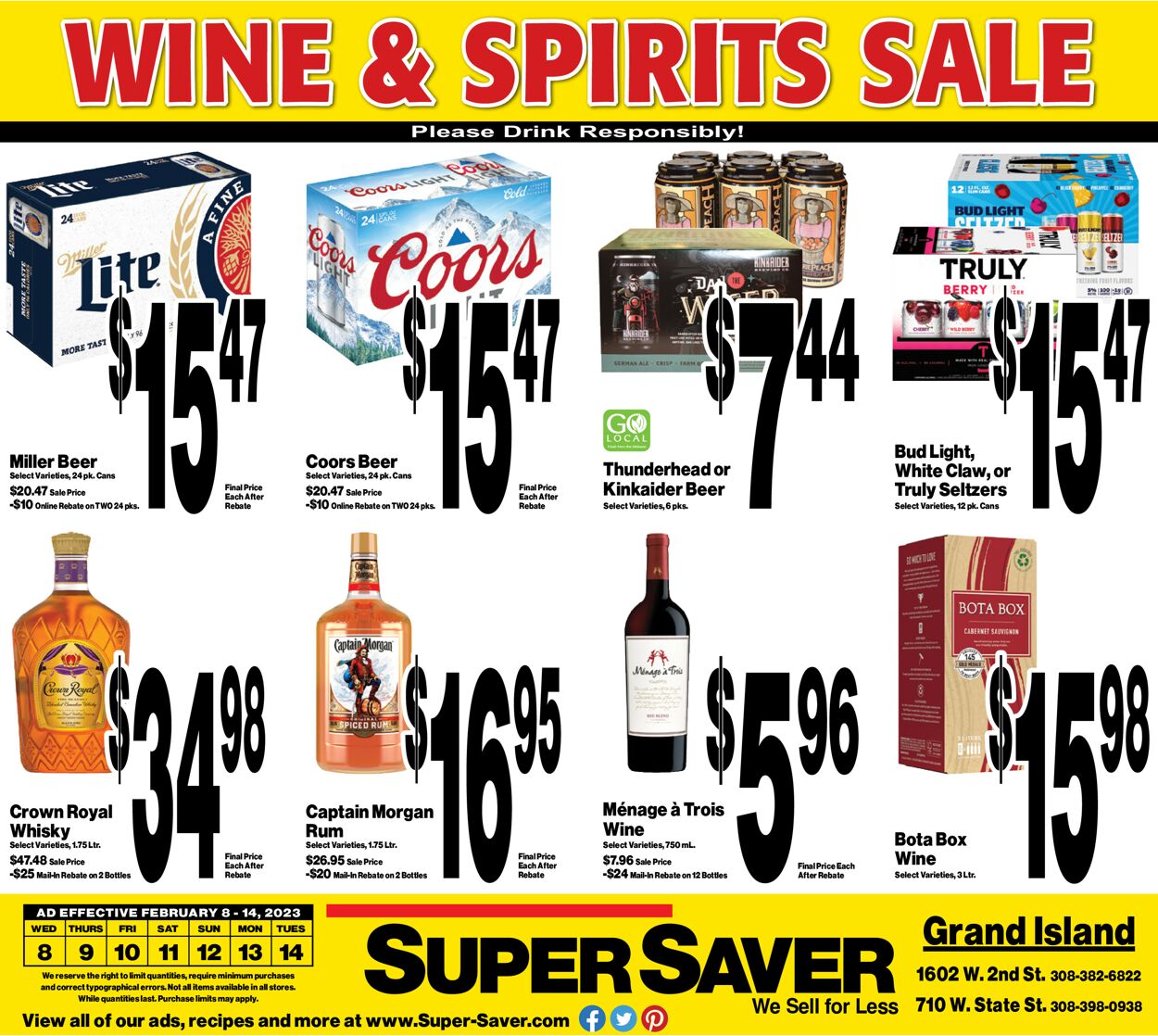 Super Saver Weekly Ad Circular - valid 02/08-02/14/2023 (Page 8)