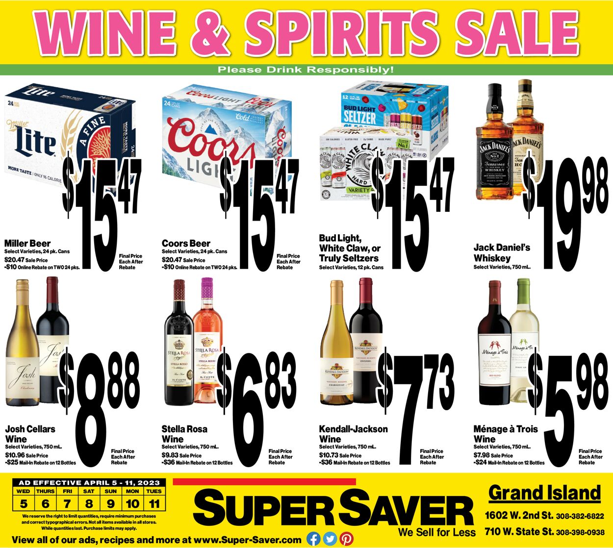 Super Saver Weekly Ad Circular - valid 04/05-04/11/2023 (Page 8)