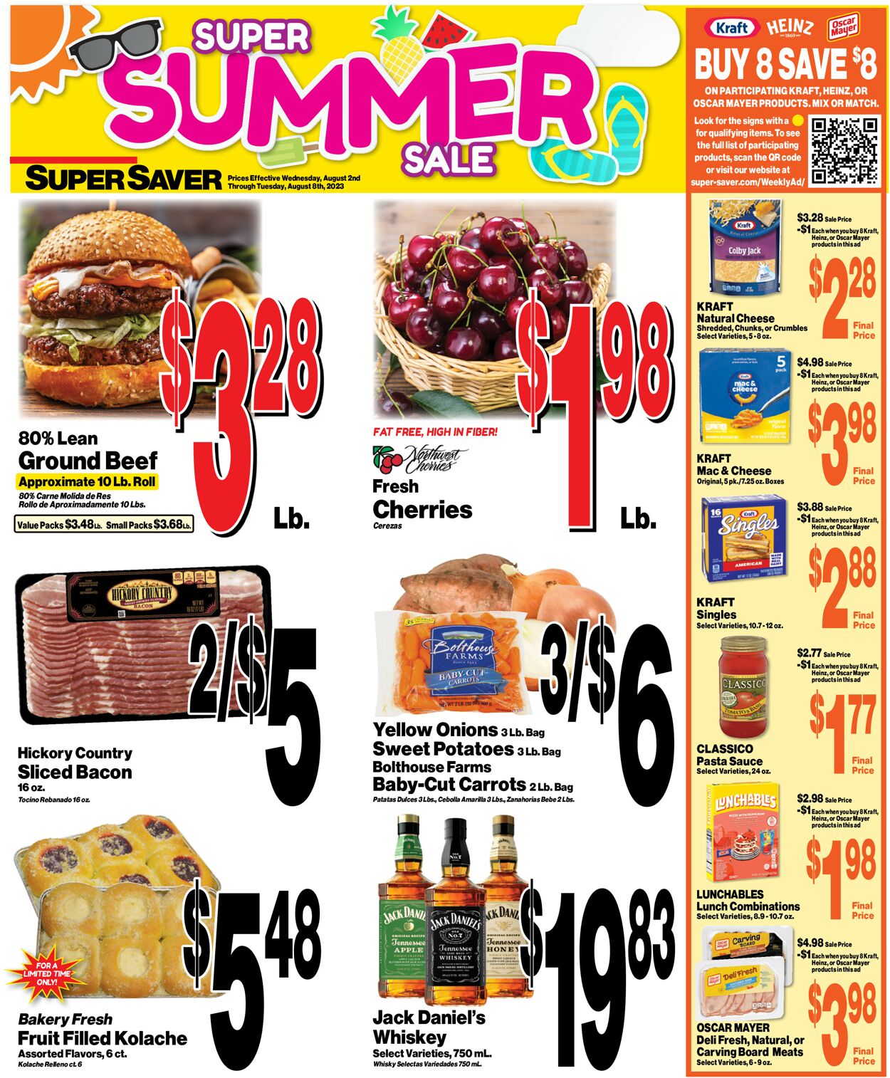 Super Saver Weekly Ad Circular - valid 08/02-08/08/2023