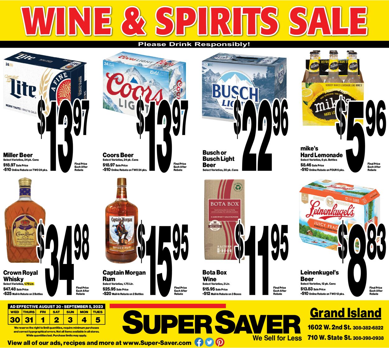 Super Saver Weekly Ad Circular - valid 08/30-09/05/2023 (Page 8)
