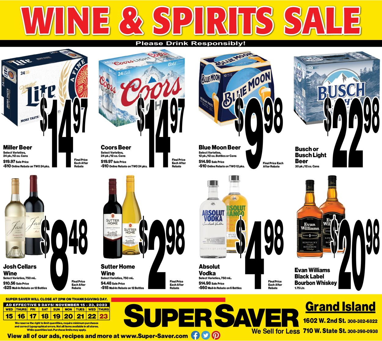 Super Saver Weekly Ad Circular - valid 11/15-11/22/2023 (Page 8)