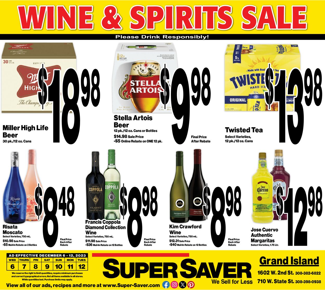 Super Saver Weekly Ad Circular - valid 12/06-12/12/2023 (Page 8)