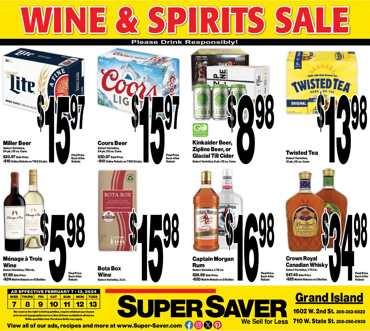 Super Saver Weekly Ad Circular - valid 02/07-02/13/2024 (Page 8)