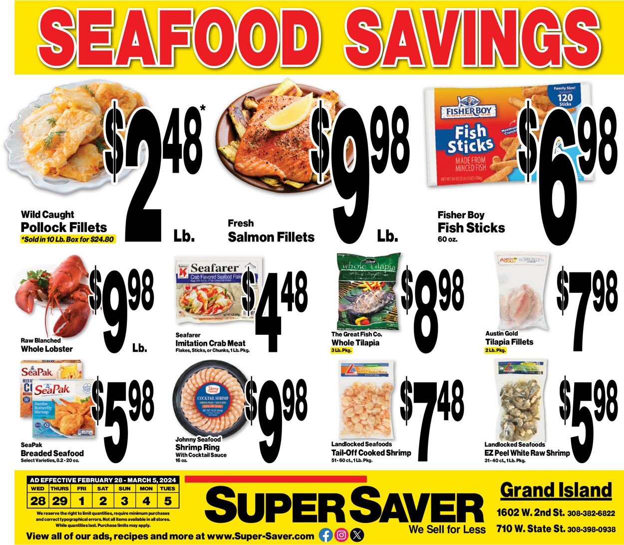 Super Saver Weekly Ad Circular - valid 02/28-03/05/2024 (Page 8)