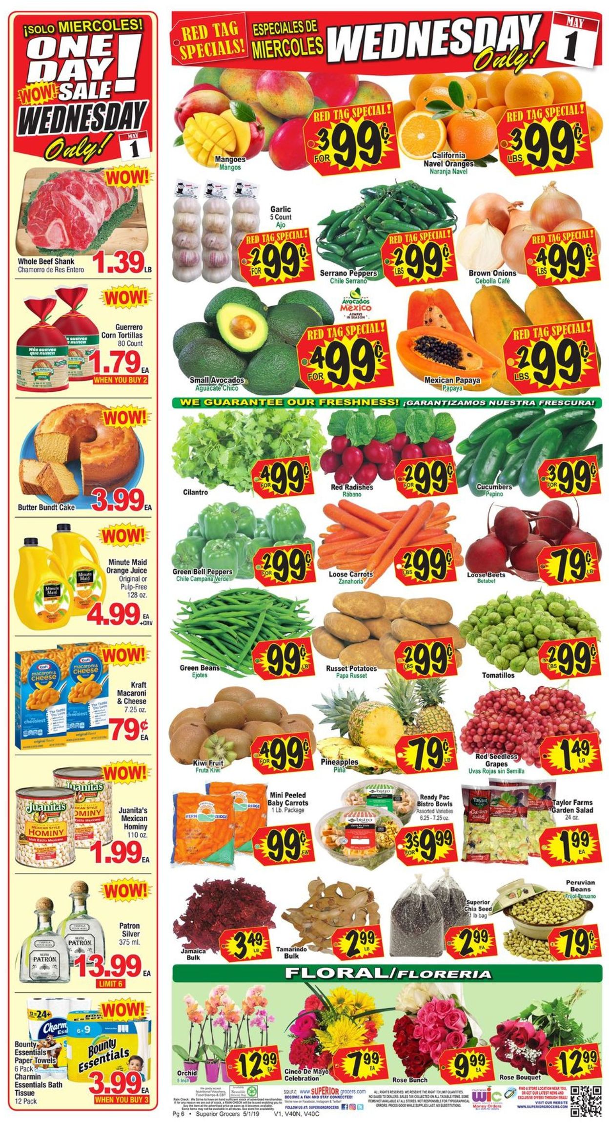 Superior Grocers Weekly Ad Circular - valid 05/01-05/07/2019 (Page 6)