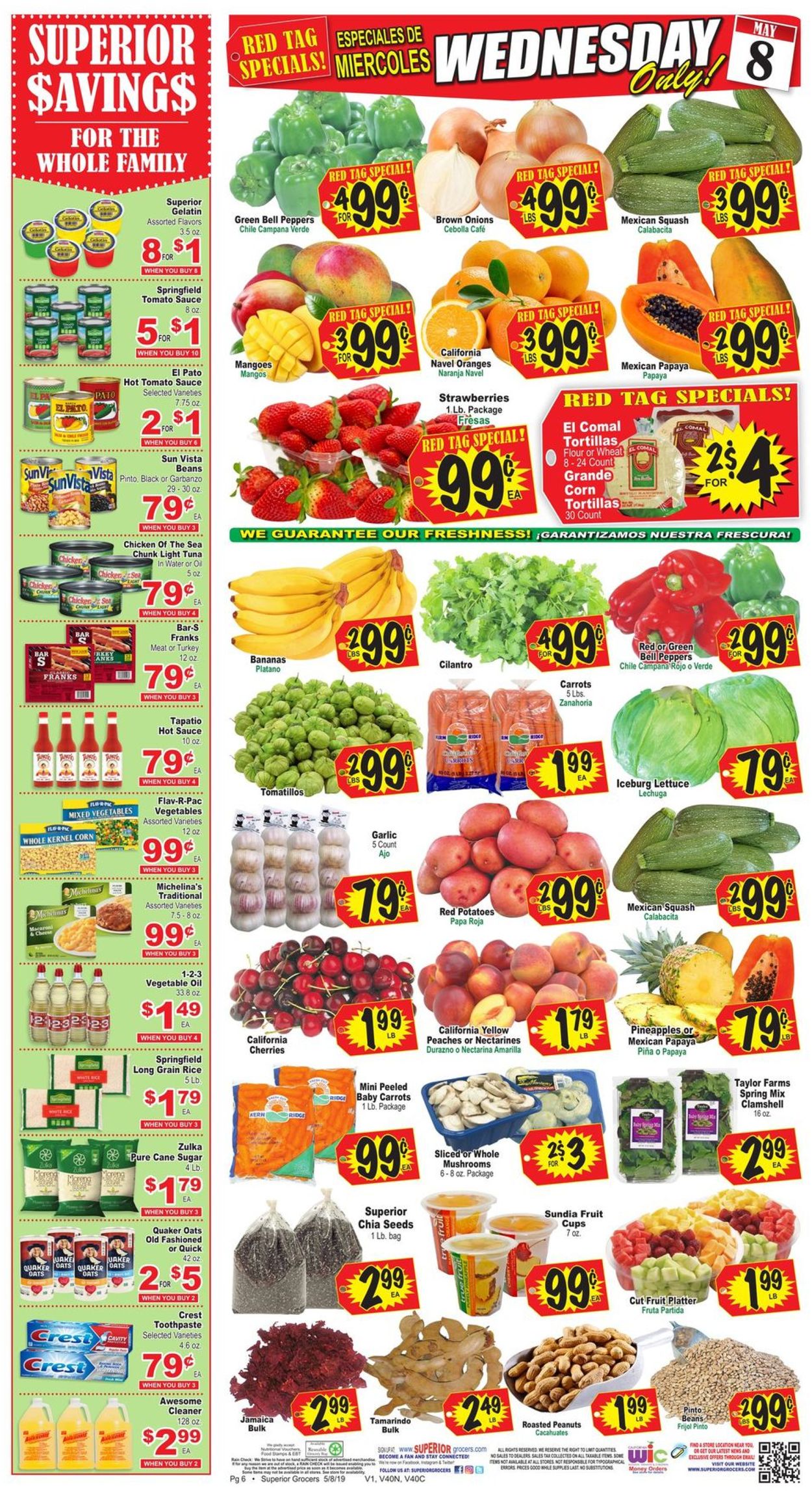 Superior Grocers Weekly Ad Circular - valid 05/08-05/14/2019 (Page 6)