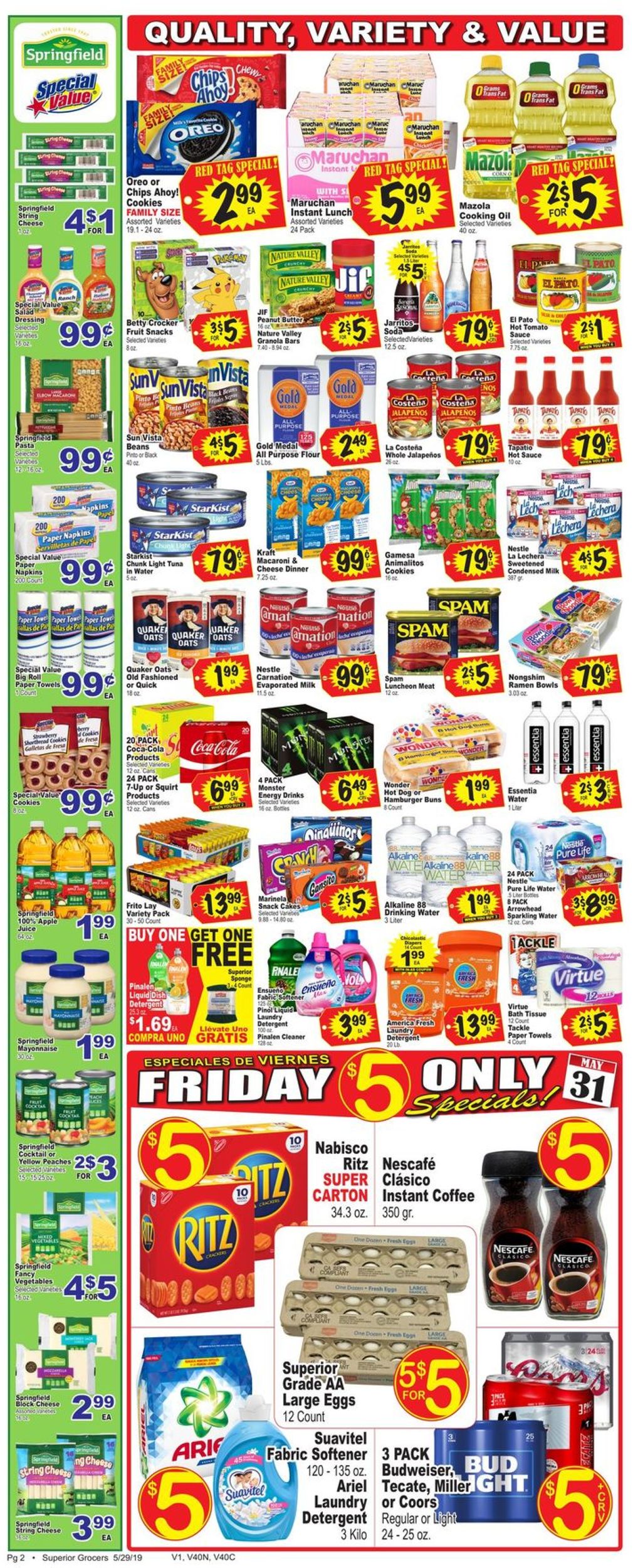 Superior Grocers Weekly Ad Circular - valid 05/29-06/04/2019 (Page 2)