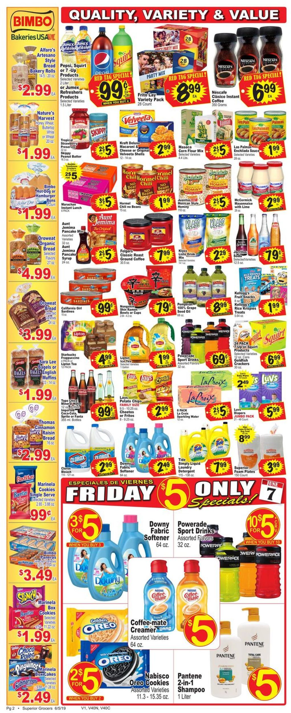 Superior Grocers Weekly Ad Circular - valid 06/05-06/11/2019 (Page 2)