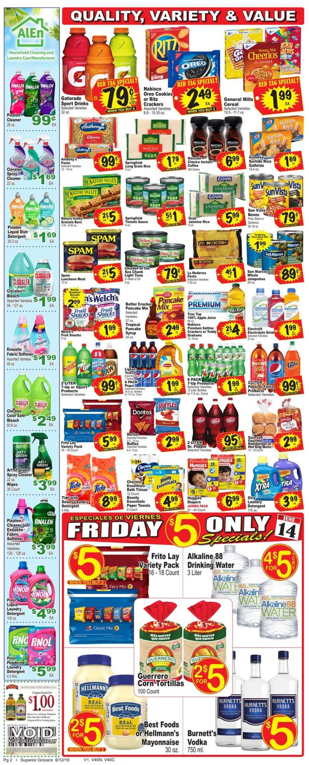 Superior Grocers Weekly Ad Circular - valid 06/12-06/18/2019 (Page 2)