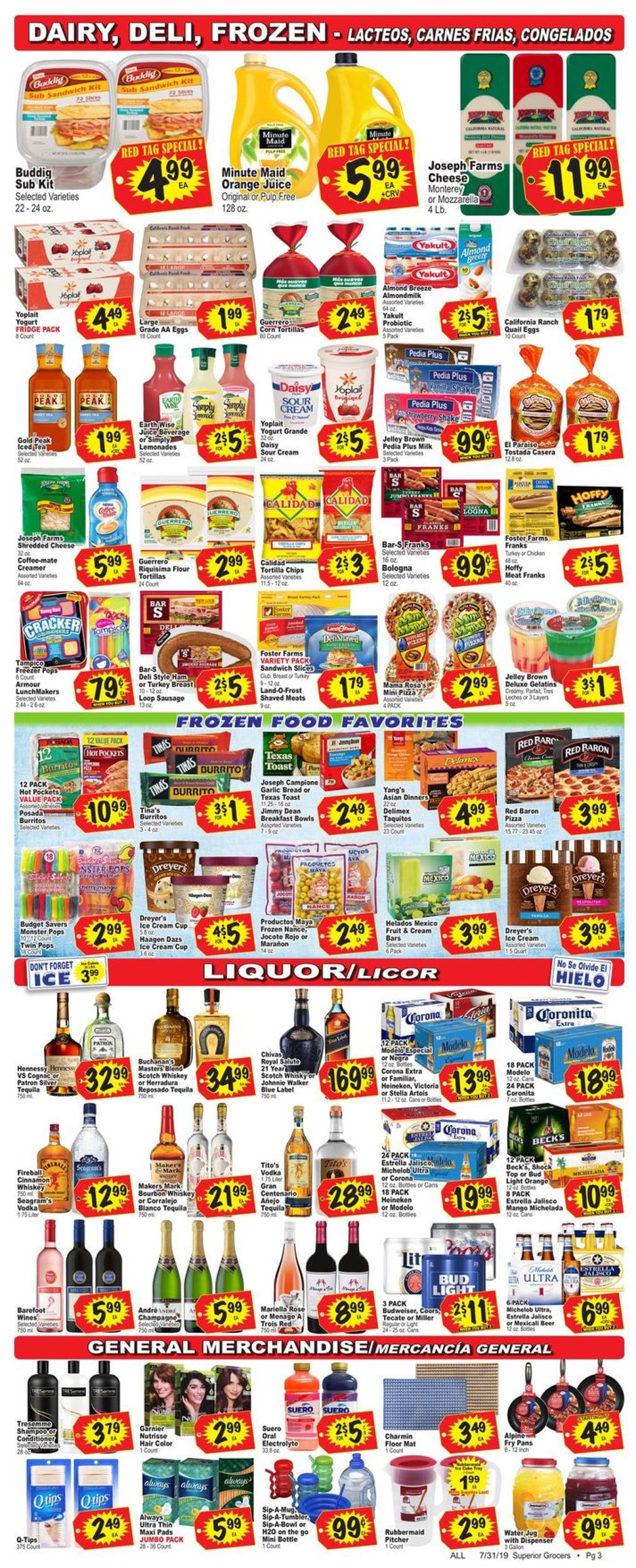 Superior Grocers Weekly Ad Circular - valid 07/31-08/06/2019 (Page 3)
