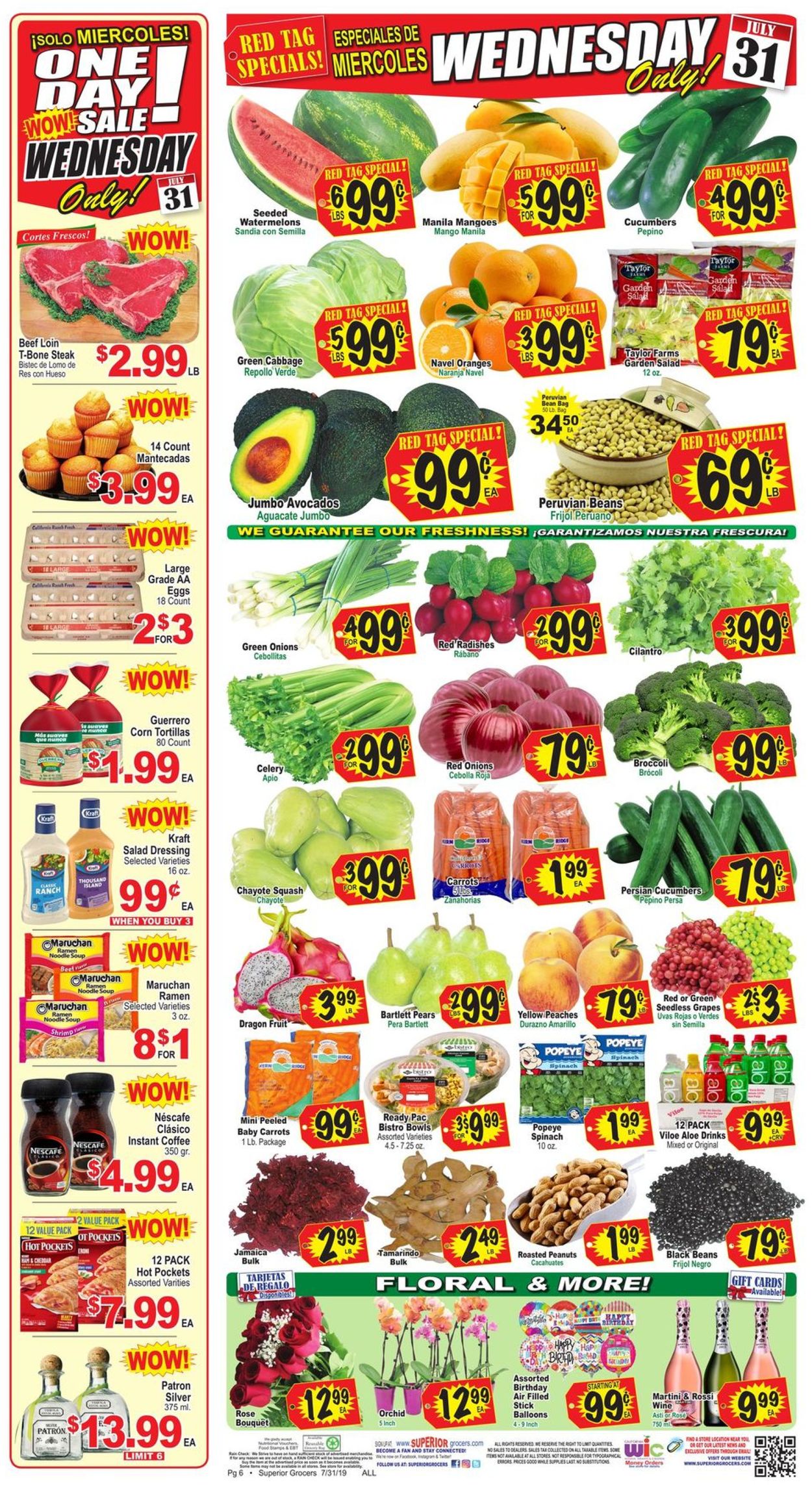 Superior Grocers Weekly Ad Circular - valid 07/31-08/06/2019 (Page 6)