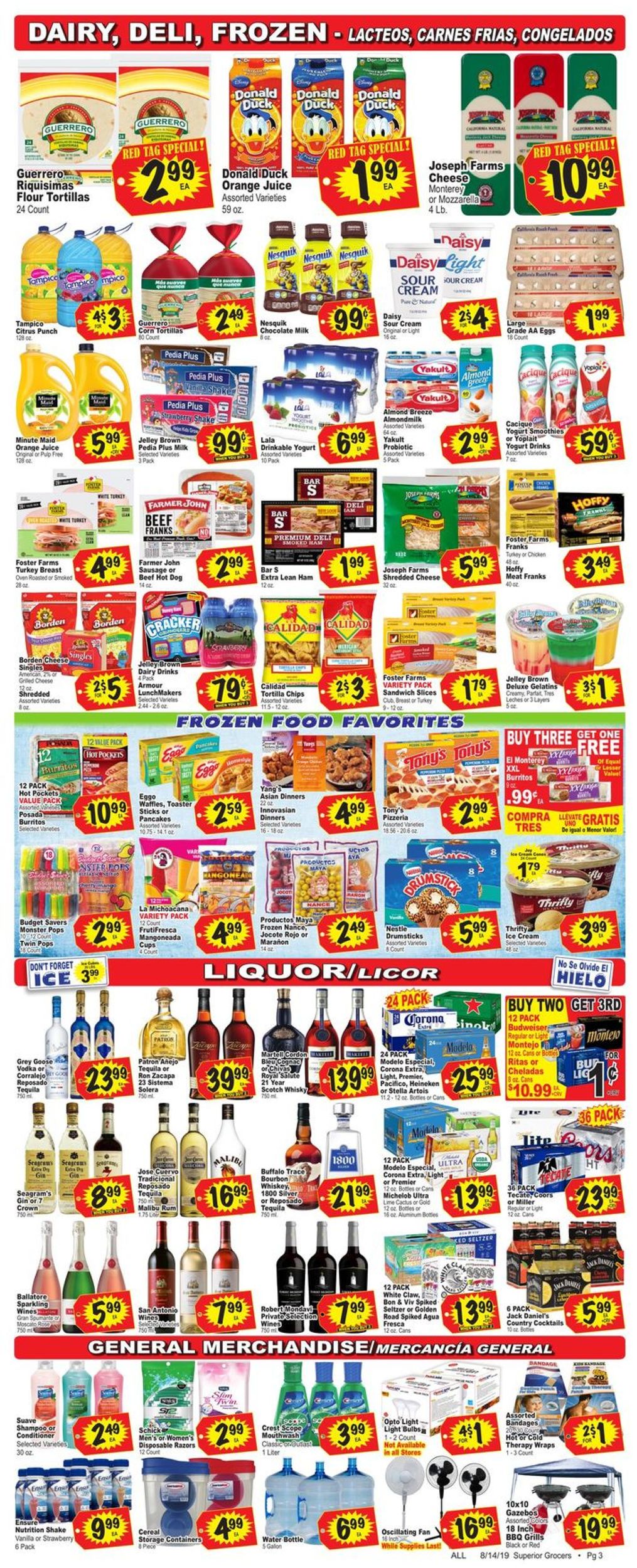 Superior Grocers Weekly Ad Circular - valid 08/14-08/20/2019 (Page 3)