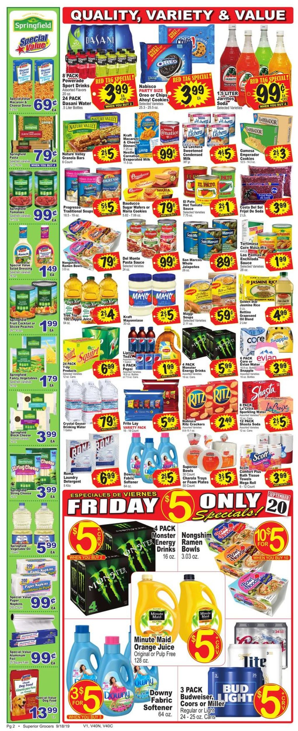 Superior Grocers Weekly Ad Circular - valid 09/18-09/24/2019 (Page 2)