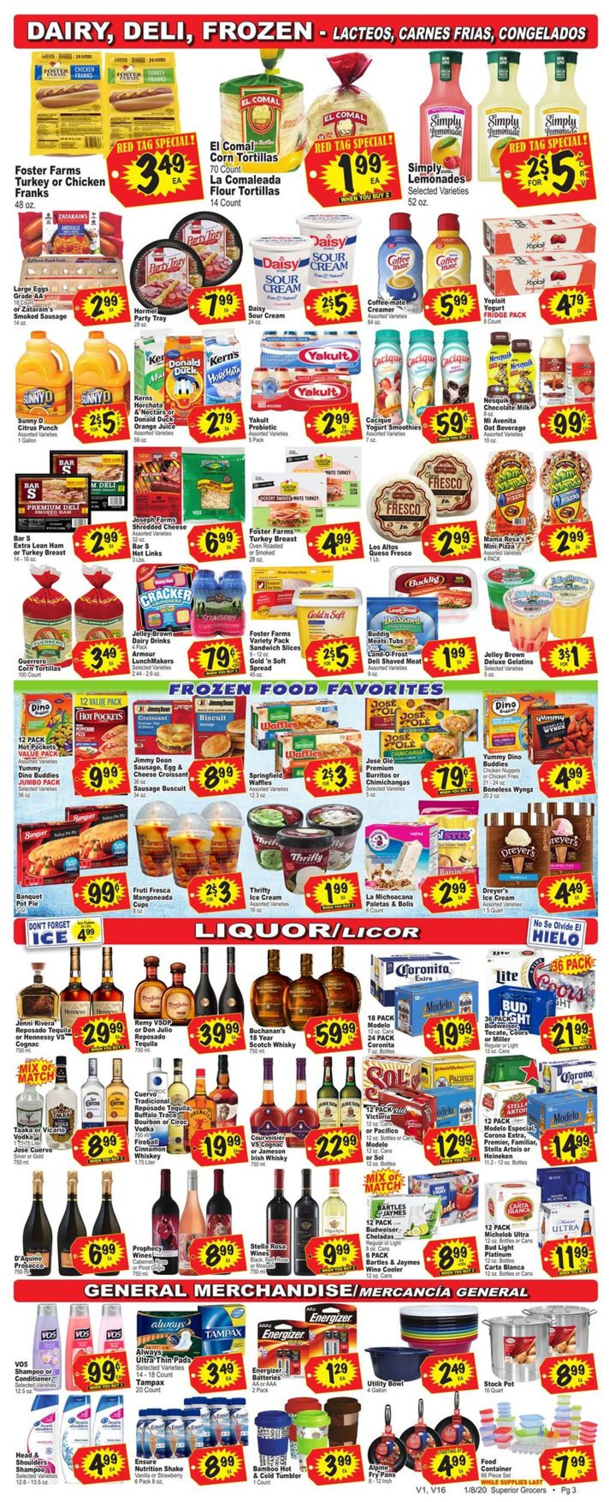Superior Grocers Weekly Ad Circular - valid 01/08-01/14/2020 (Page 3)