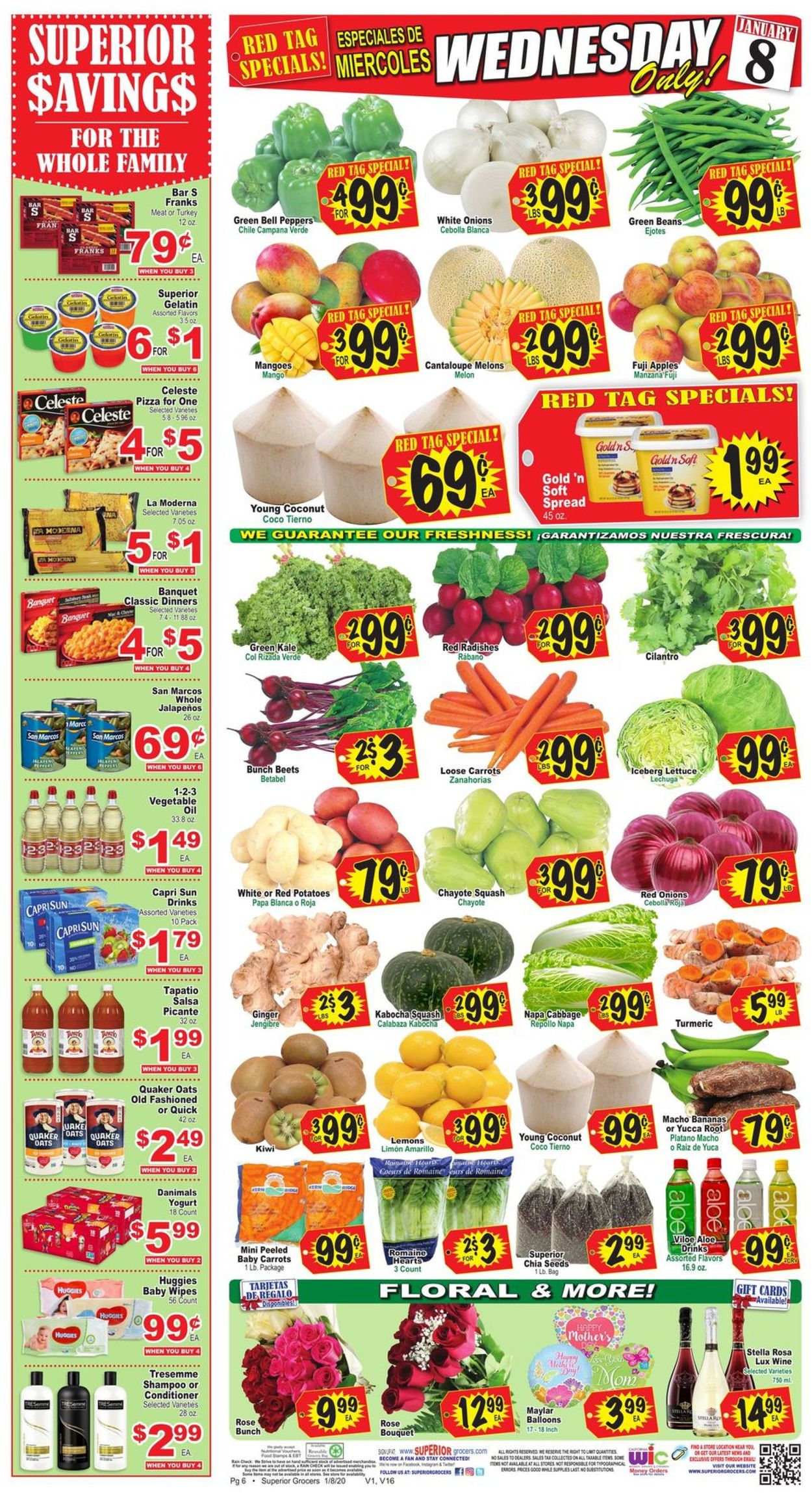 Superior Grocers Weekly Ad Circular - valid 01/08-01/14/2020 (Page 6)
