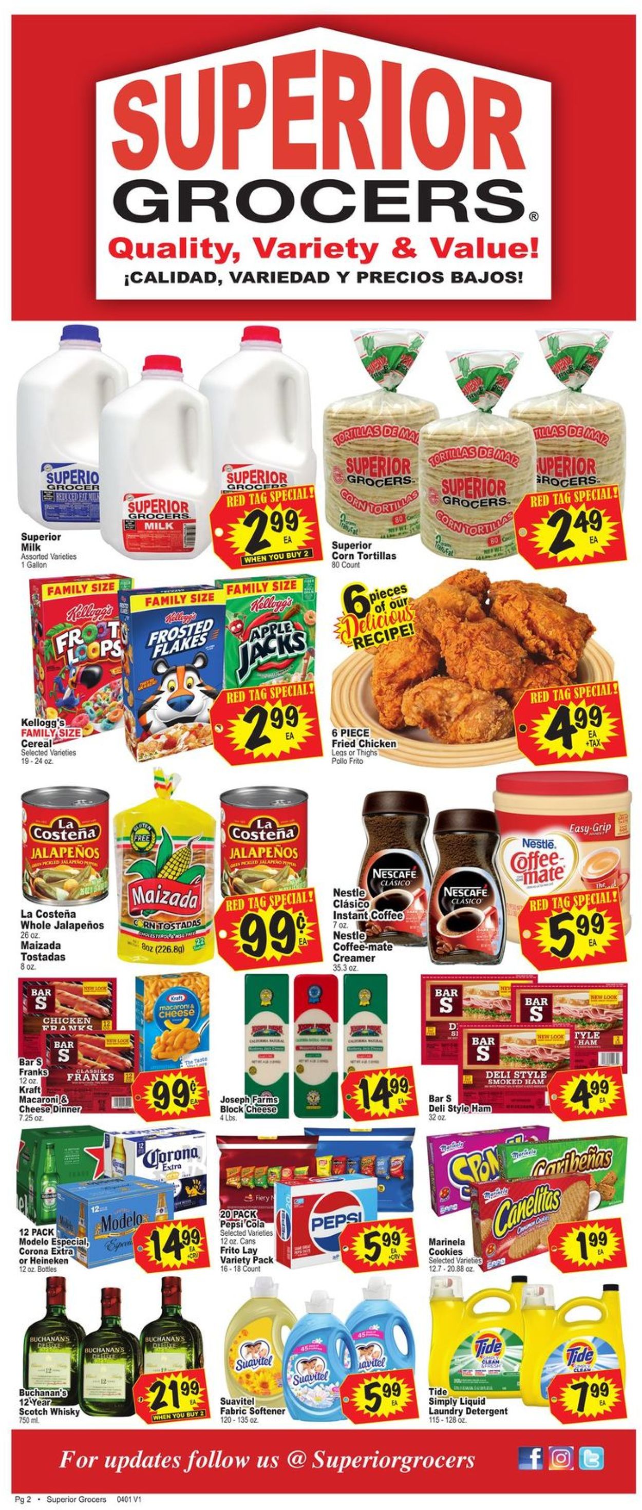 Superior Grocers Weekly Ad Circular - valid 04/01-04/07/2020 (Page 2)