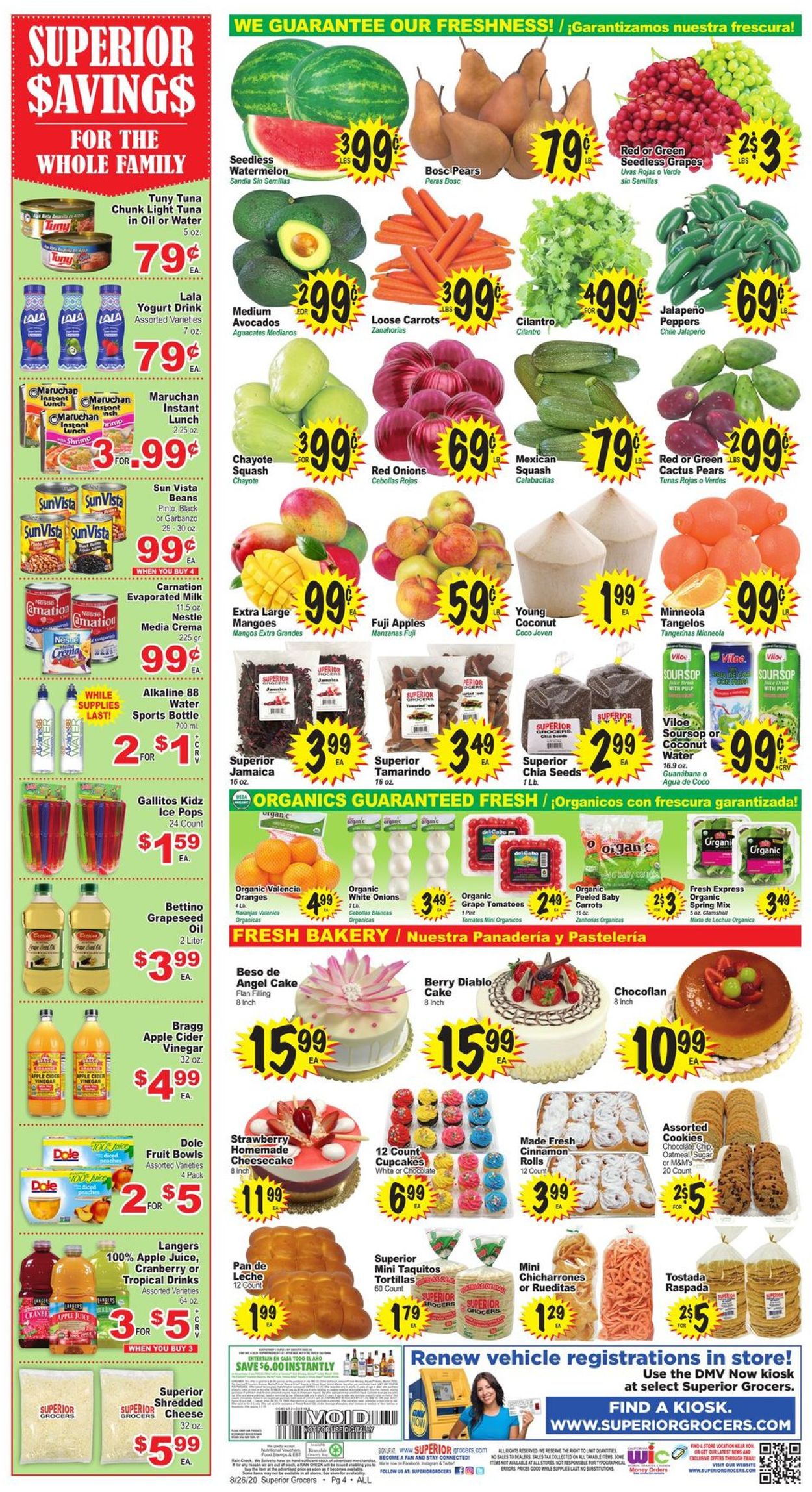 Superior Grocers Weekly Ad Circular - valid 08/26-09/01/2020 (Page 4)