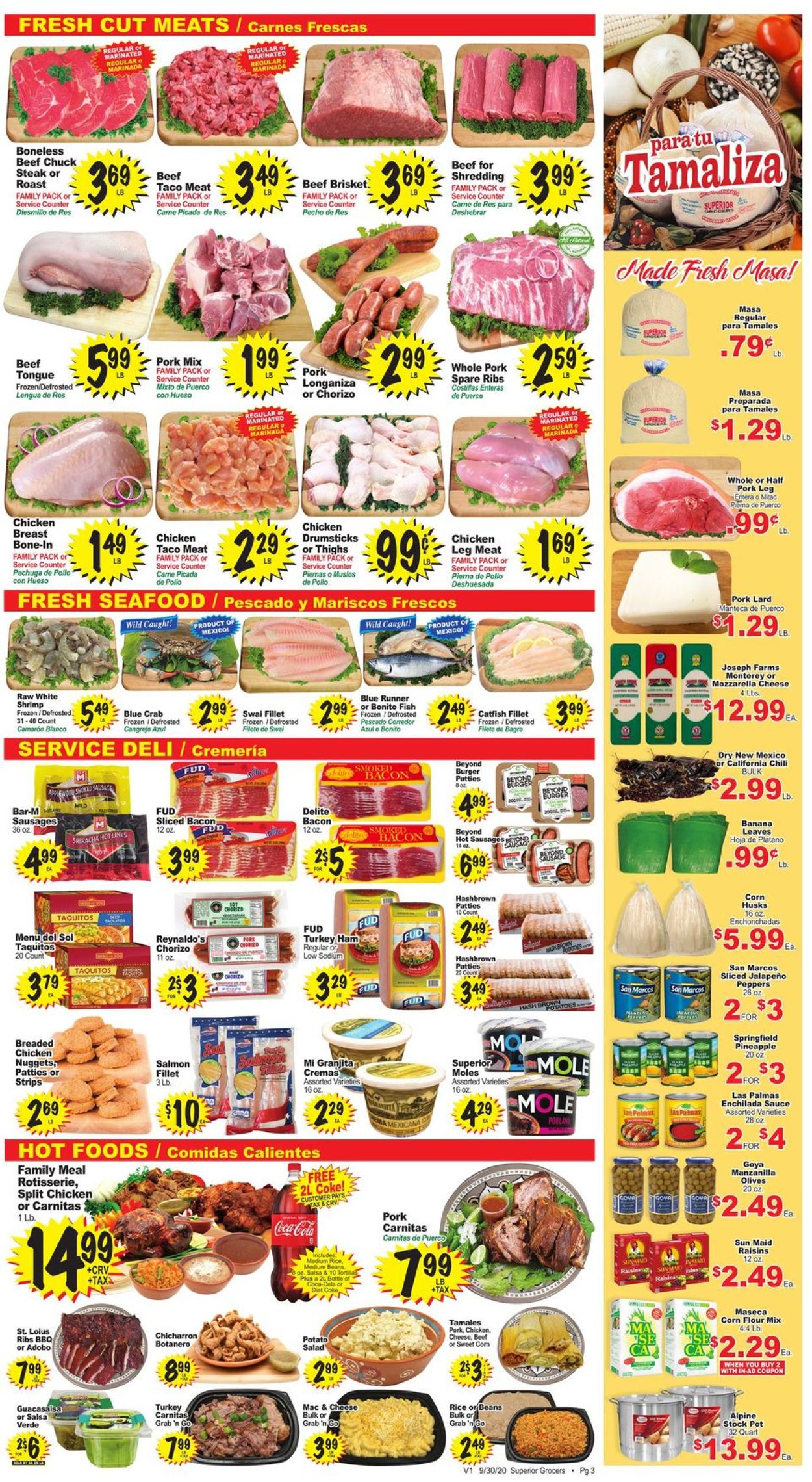 Superior Grocers Weekly Ad Circular - valid 09/30-10/06/2020 (Page 3)