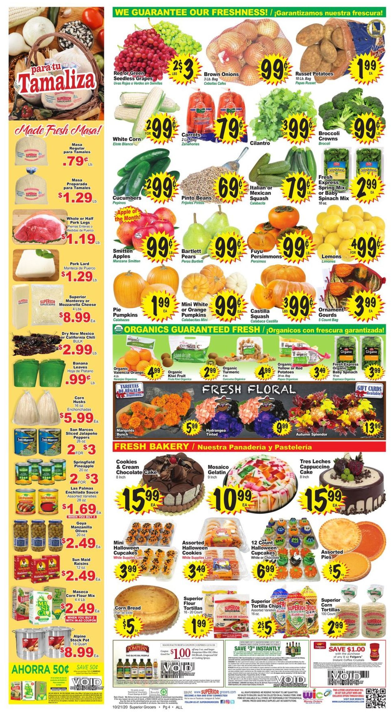 Superior Grocers Weekly Ad Circular - valid 10/21-10/27/2020 (Page 4)