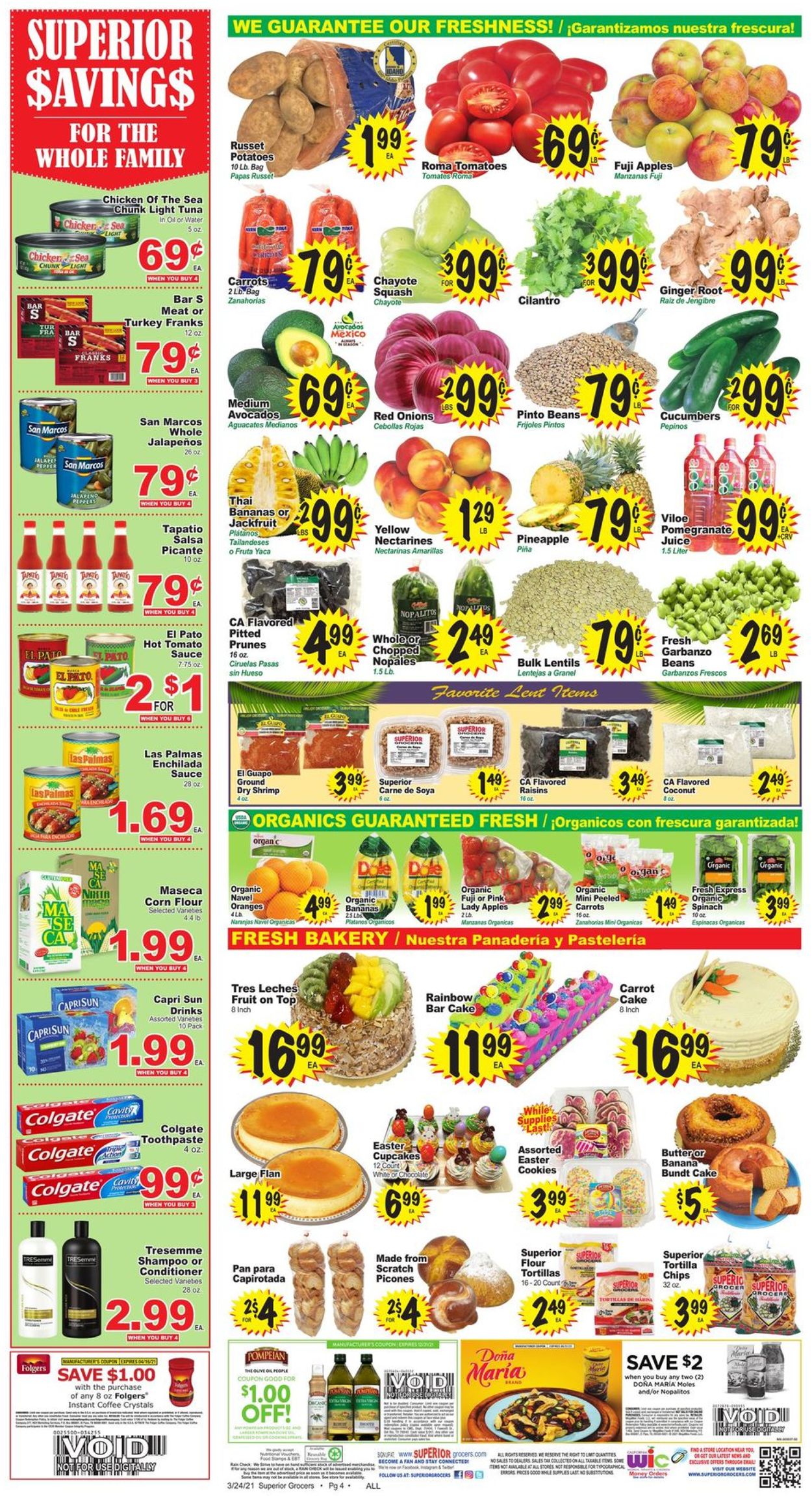 Superior Grocers Weekly Ad Circular - valid 03/24-03/30/2021 (Page 4)