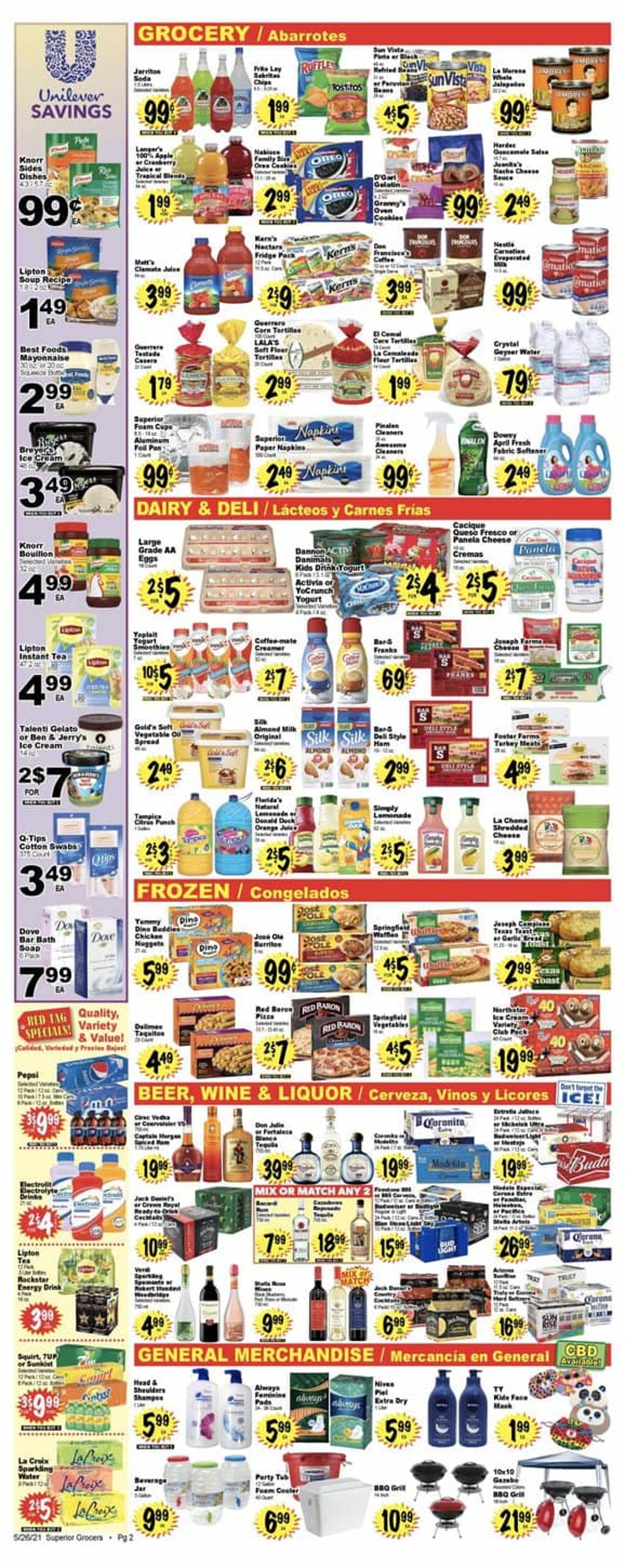 Superior Grocers Weekly Ad Circular - valid 05/26-06/01/2021 (Page 2)