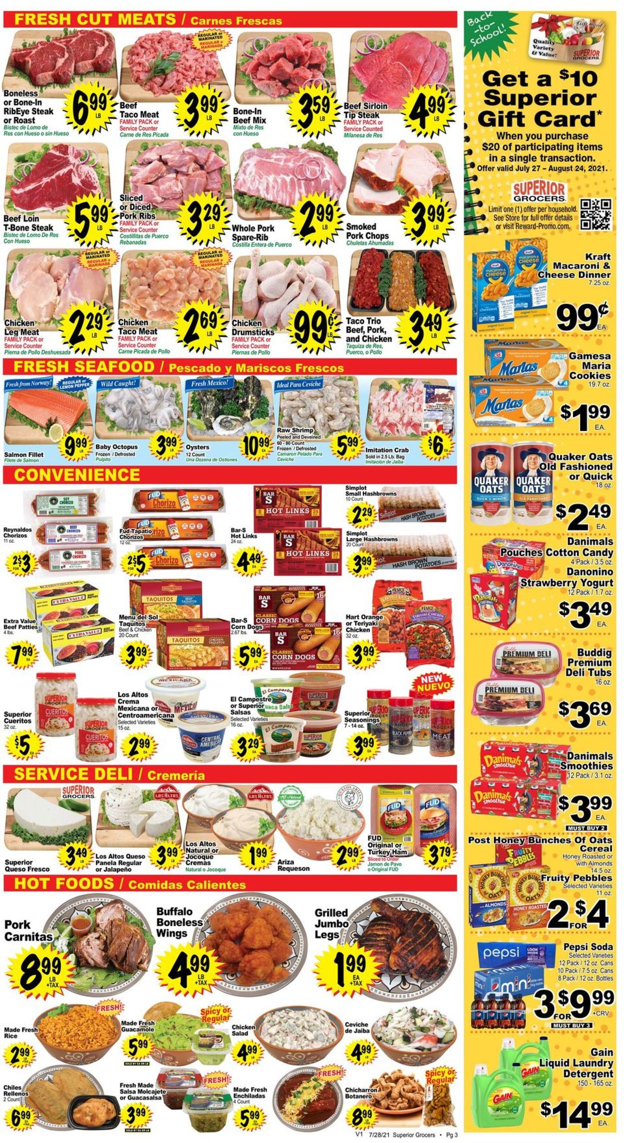 Superior Grocers Weekly Ad Circular - valid 07/28-08/03/2021 (Page 3)