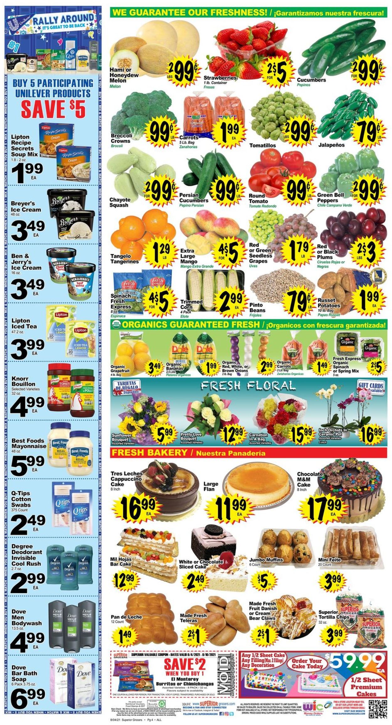 Superior Grocers Weekly Ad Circular - valid 08/04-08/10/2021 (Page 4)