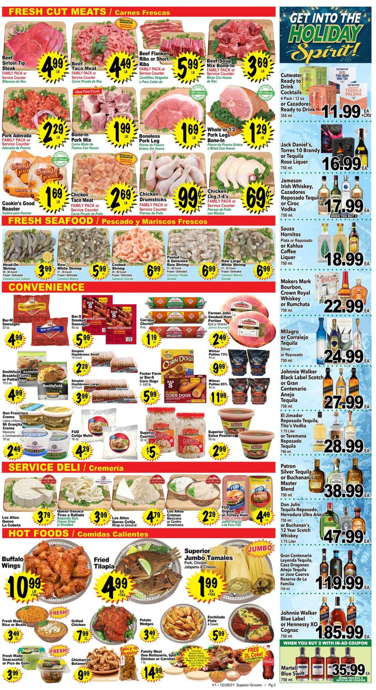 Superior Grocers Weekly Ad Circular - valid 12/29-01/04/2022 (Page 3)