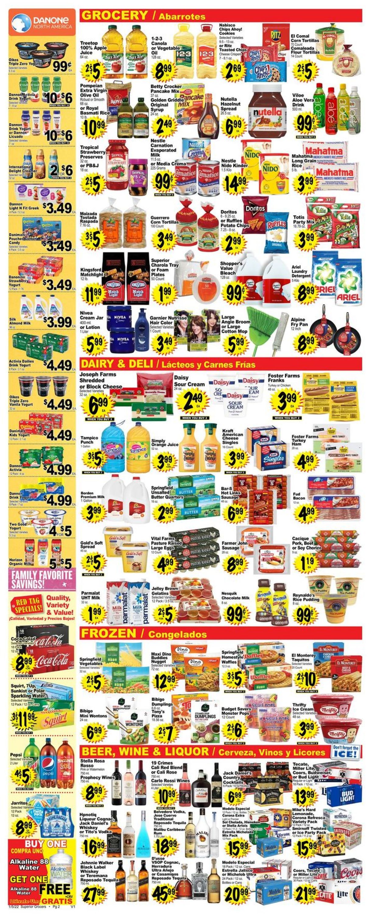 Superior Grocers Weekly Ad Circular - valid 01/05-01/11/2022 (Page 2)