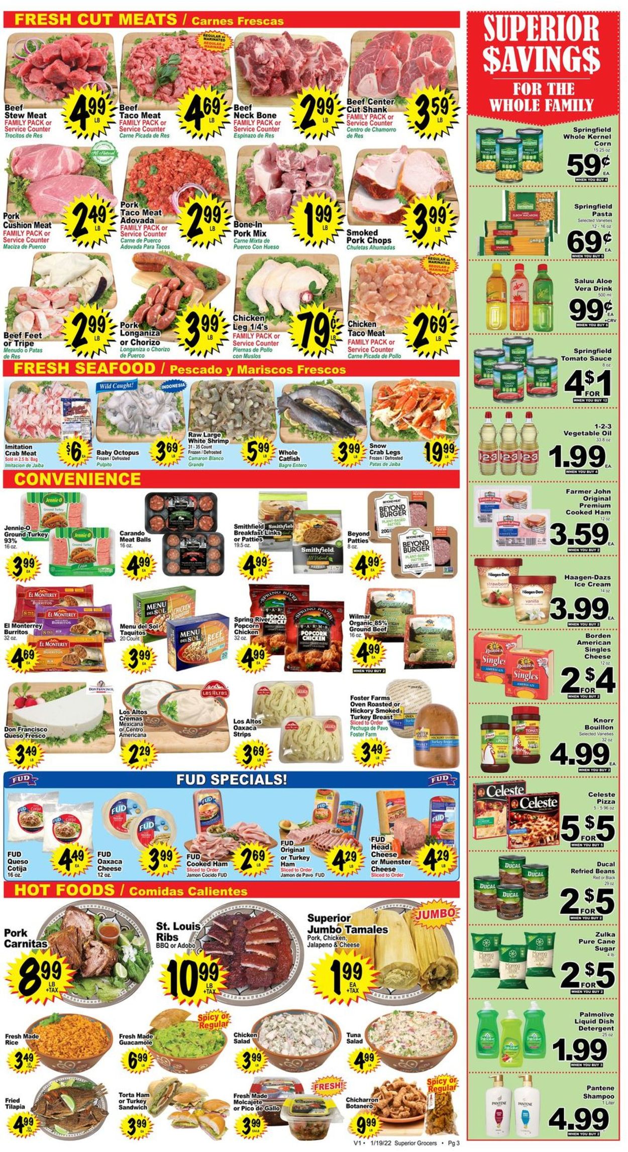 Superior Grocers Weekly Ad Circular - valid 01/19-01/25/2022 (Page 3)