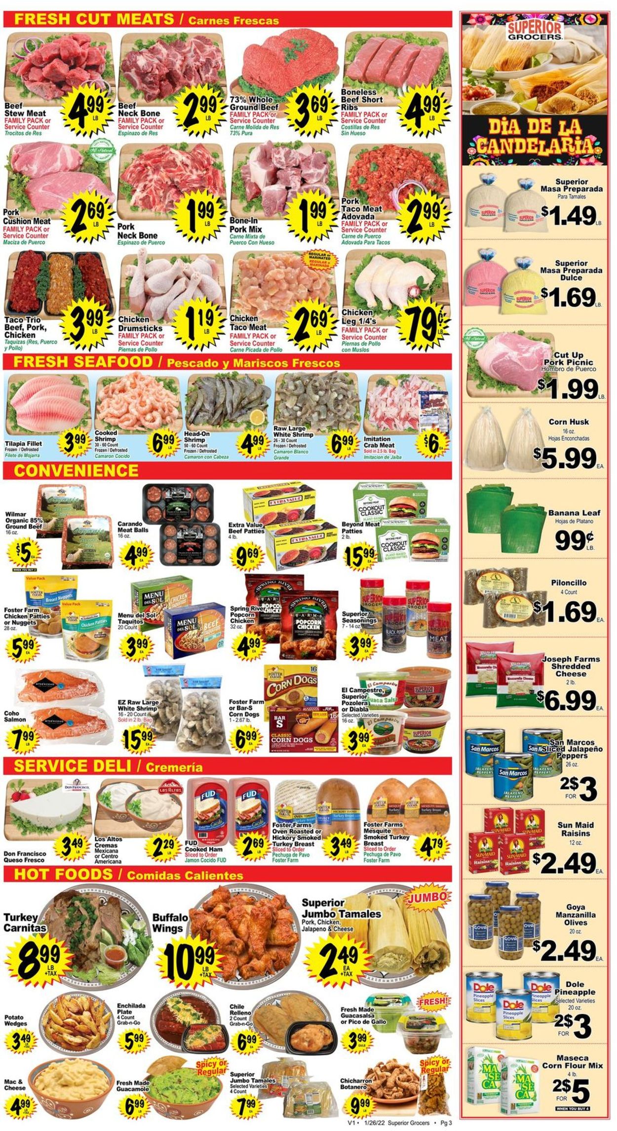 Superior Grocers Weekly Ad Circular - valid 01/26-02/01/2022 (Page 3)
