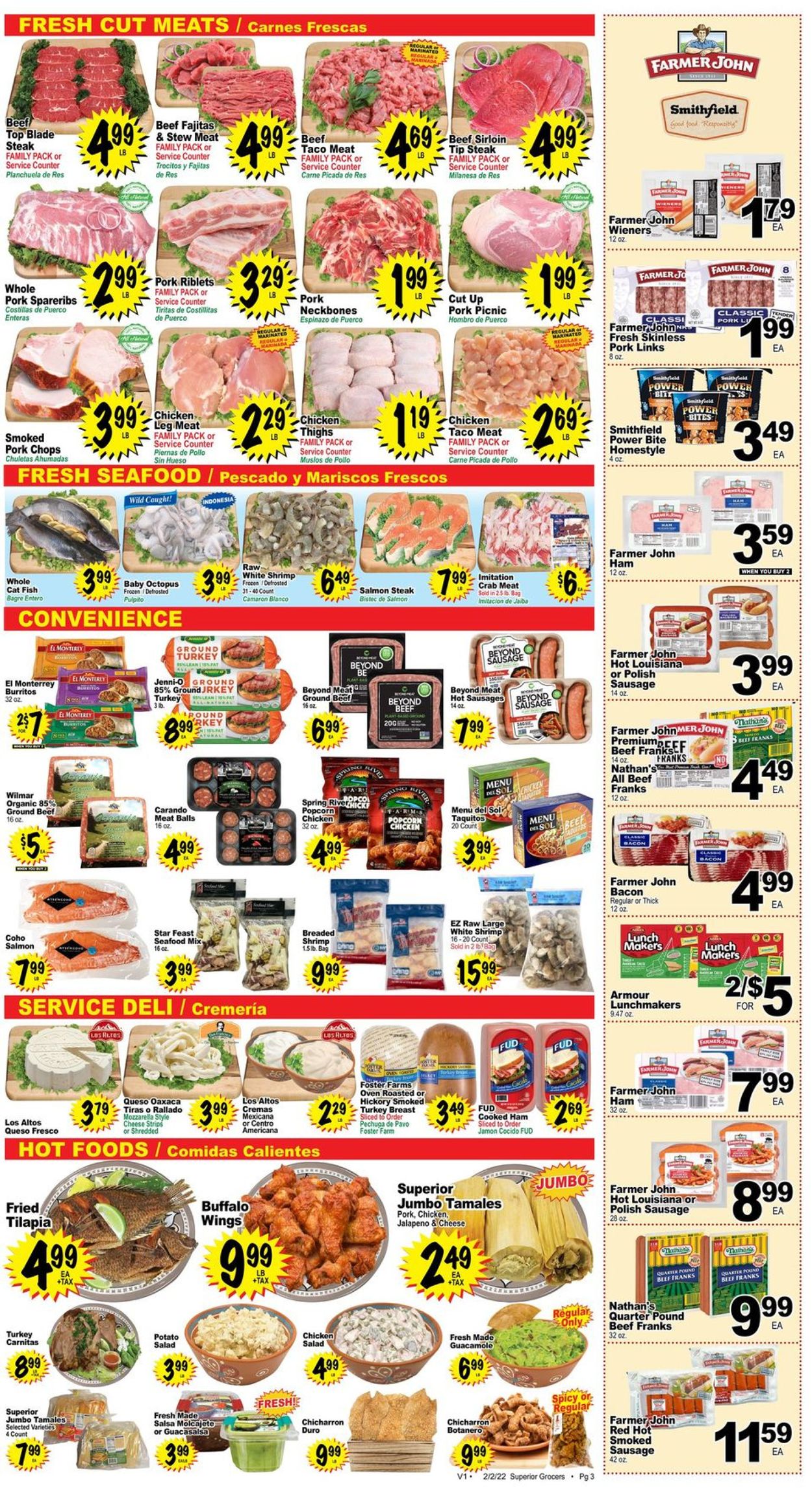 Superior Grocers Weekly Ad Circular - valid 02/02-02/08/2022 (Page 3)