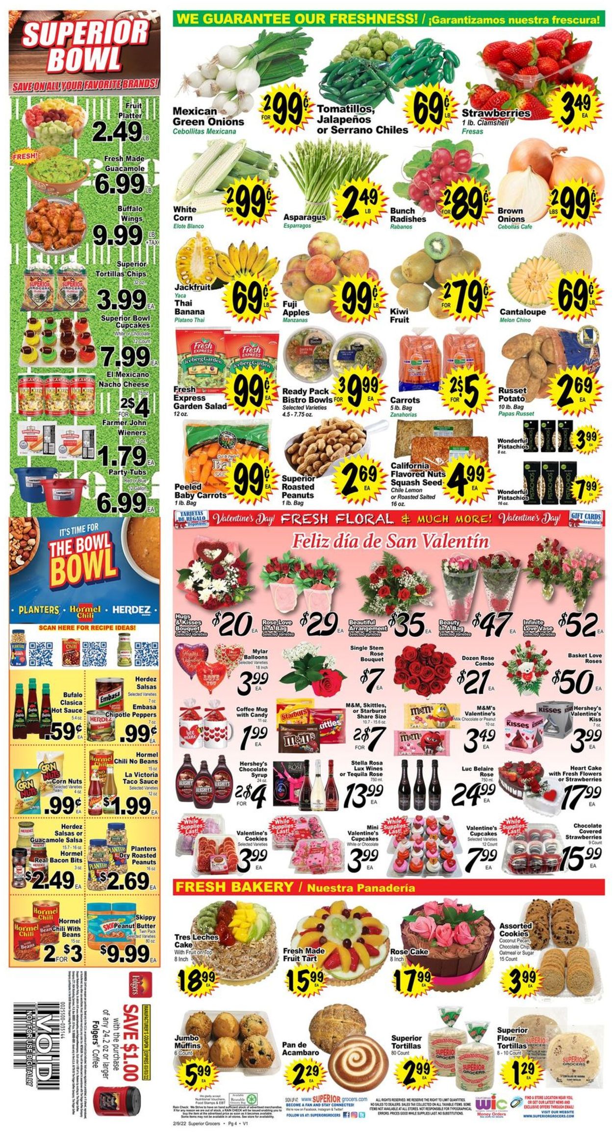 Superior Grocers Weekly Ad Circular - valid 02/09-02/15/2022 (Page 4)
