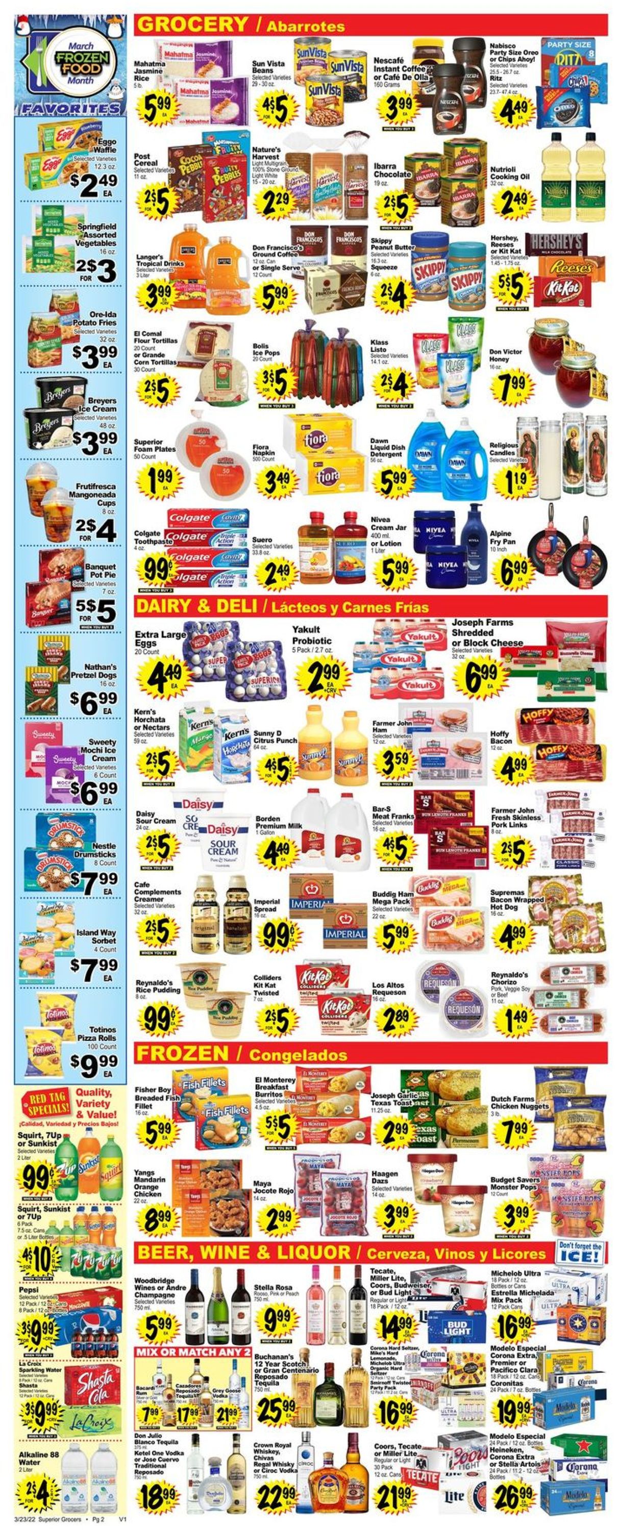 Superior Grocers Weekly Ad Circular - valid 03/23-03/29/2022 (Page 2)