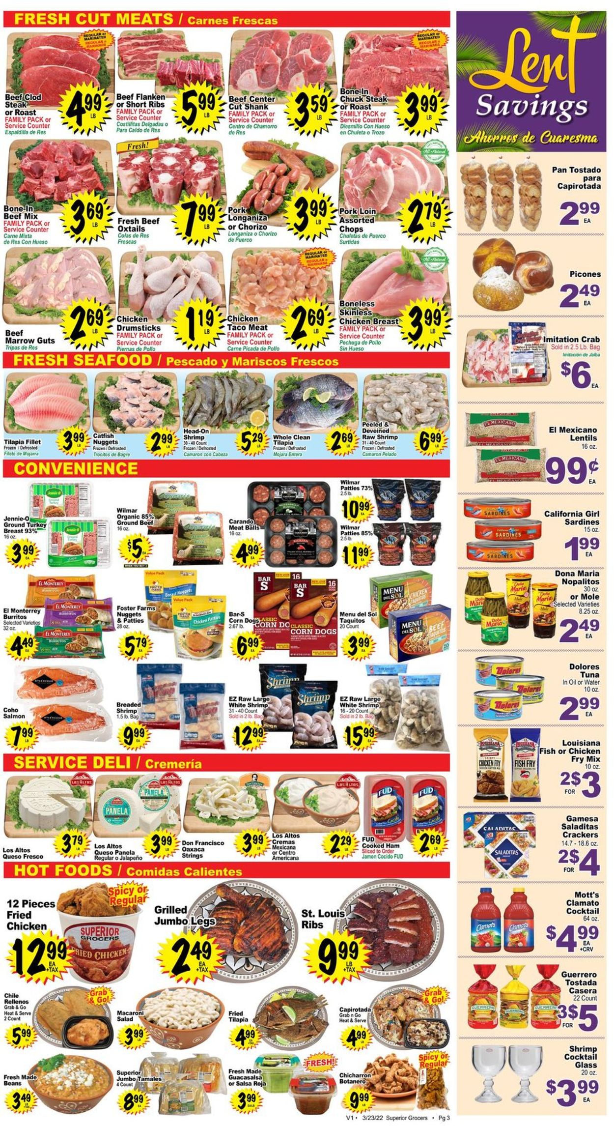 Superior Grocers Weekly Ad Circular - valid 03/23-03/29/2022 (Page 3)