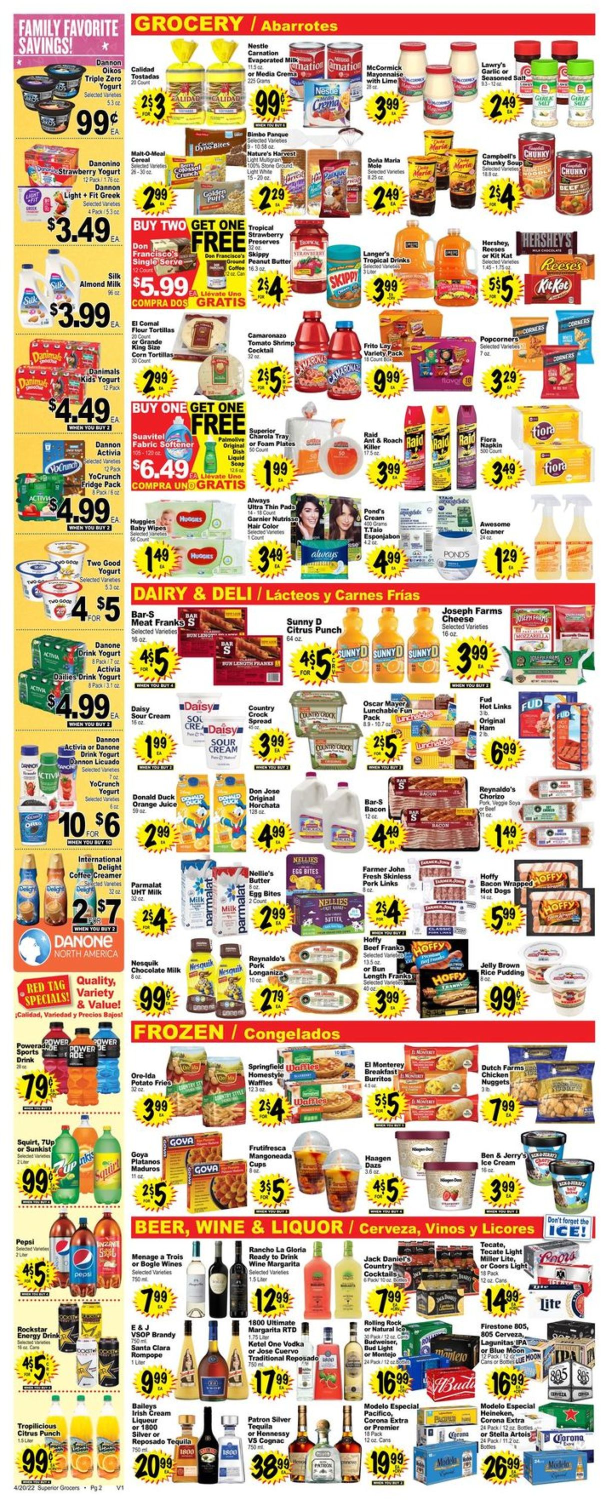 Superior Grocers Weekly Ad Circular - valid 04/20-04/26/2022 (Page 2)