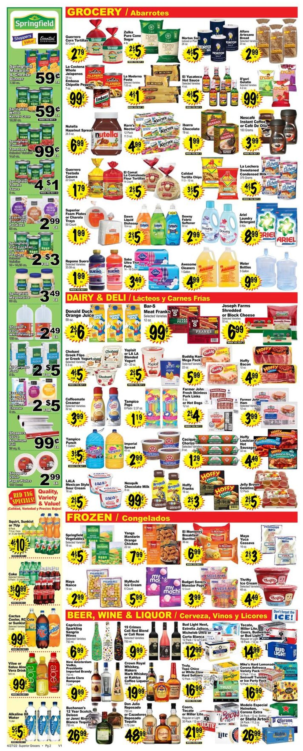 Superior Grocers Weekly Ad Circular - valid 04/27-05/03/2022 (Page 2)