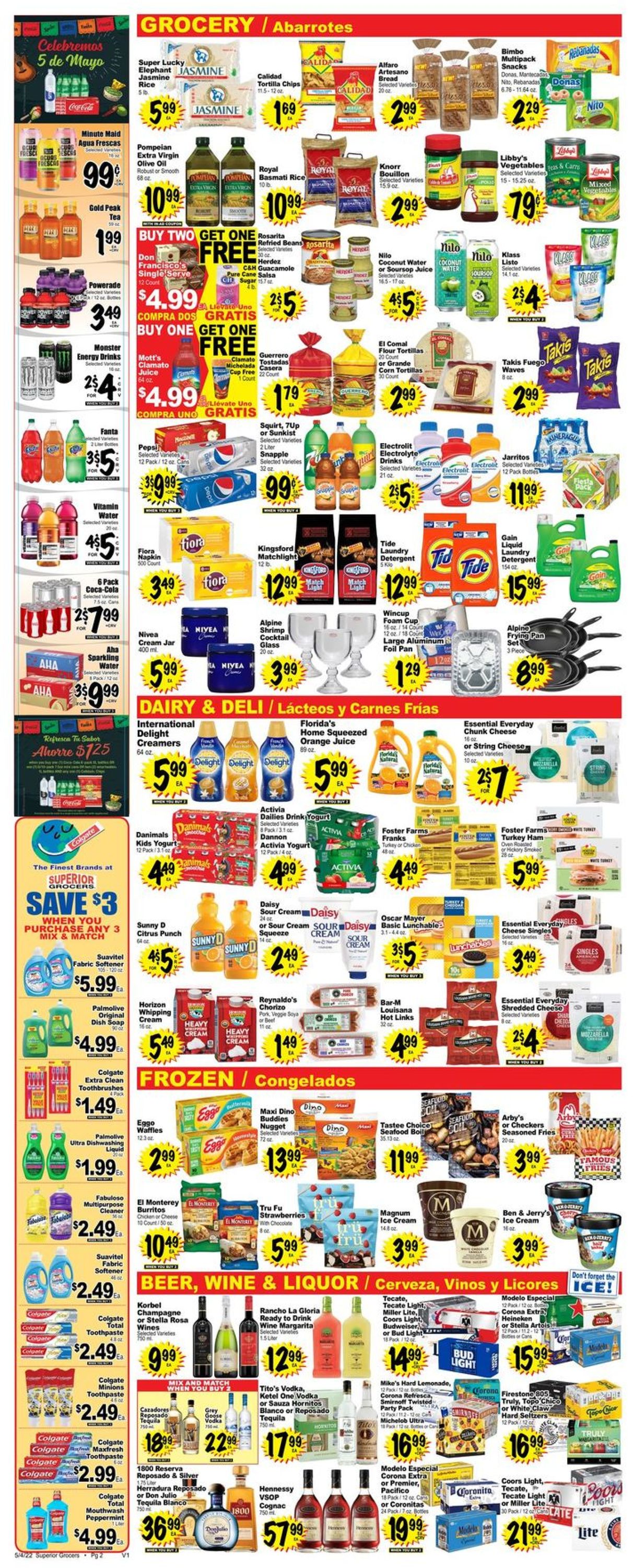 Superior Grocers Weekly Ad Circular - valid 05/04-05/10/2022 (Page 2)