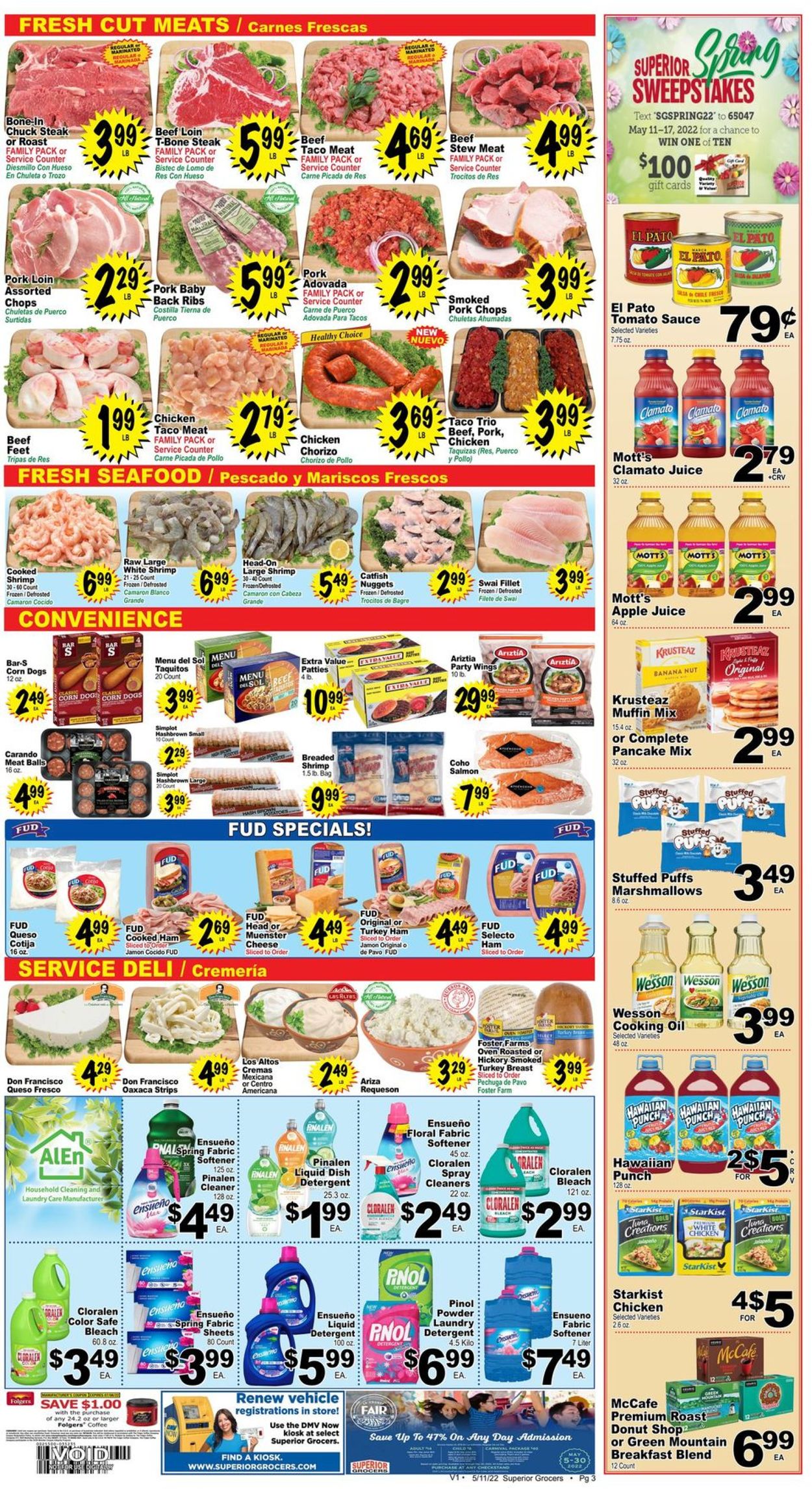 Superior Grocers Weekly Ad Circular - valid 05/11-05/17/2022 (Page 3)