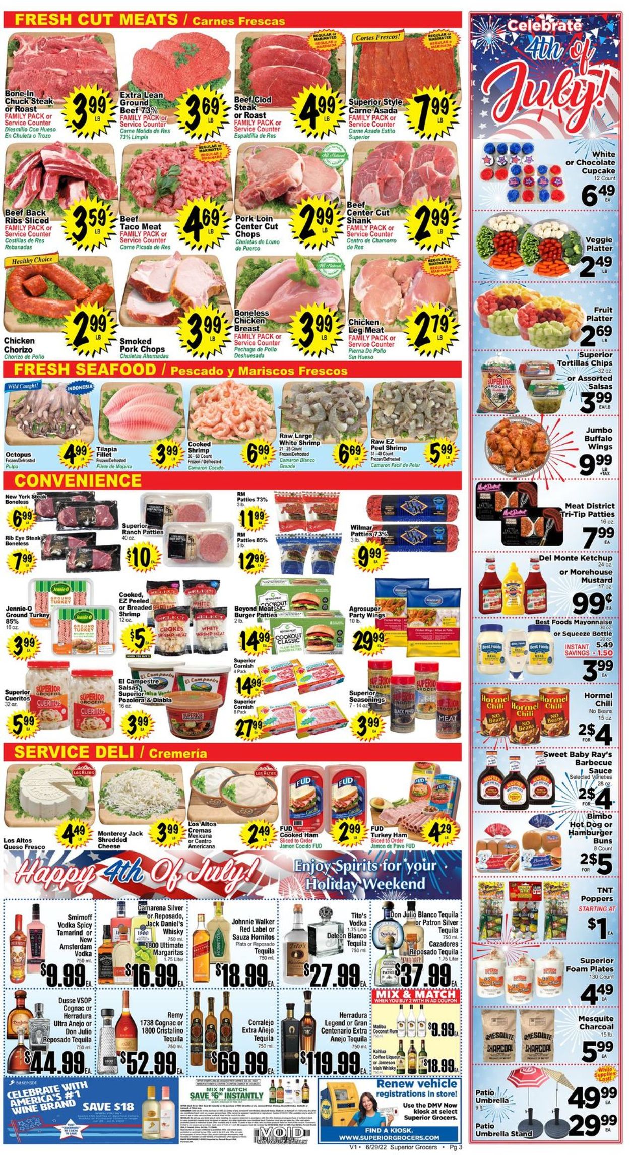 Superior Grocers Weekly Ad Circular - valid 06/29-07/05/2022 (Page 3)