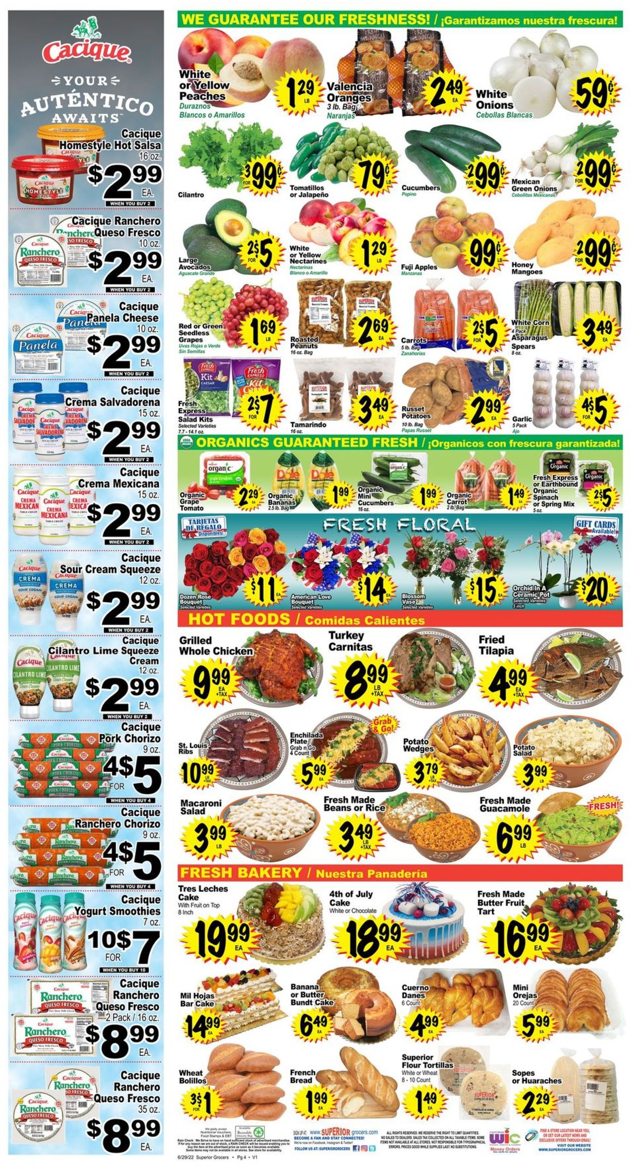 Superior Grocers Weekly Ad Circular - valid 06/29-07/05/2022 (Page 4)