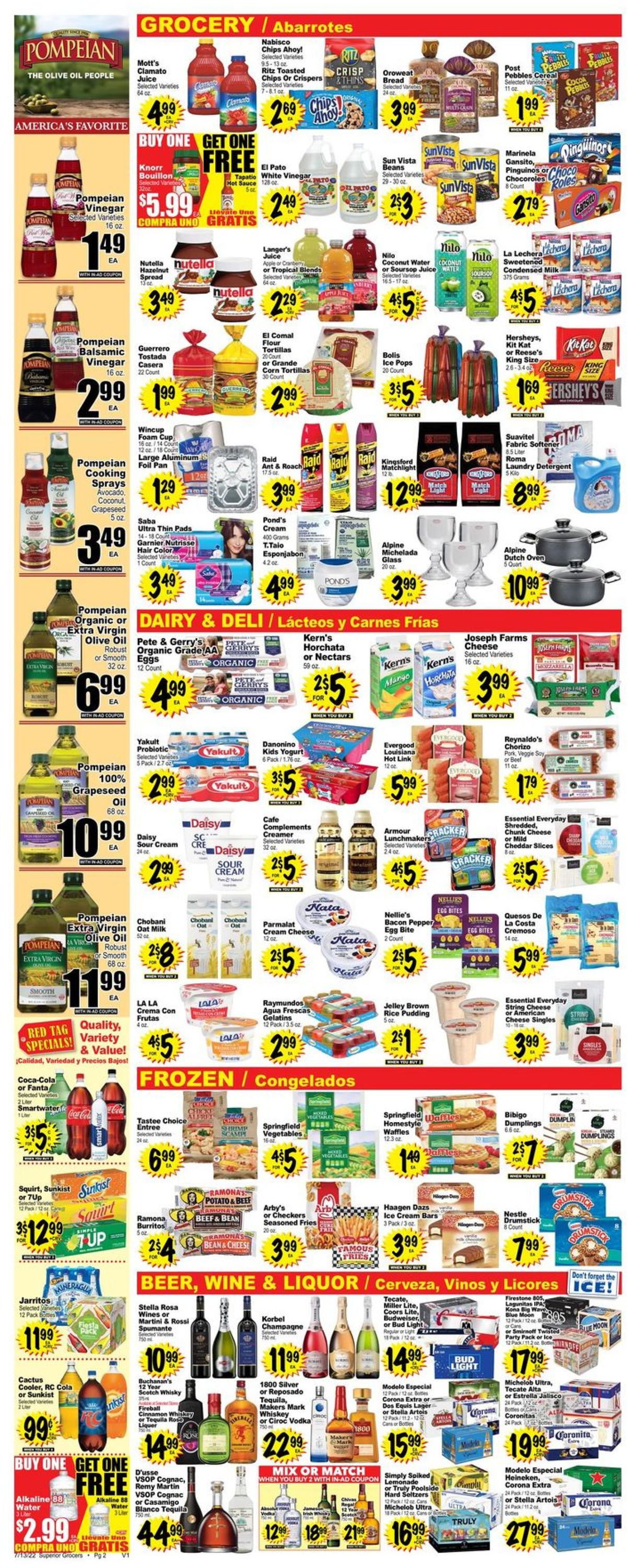 Superior Grocers Weekly Ad Circular - valid 07/13-07/19/2022 (Page 2)