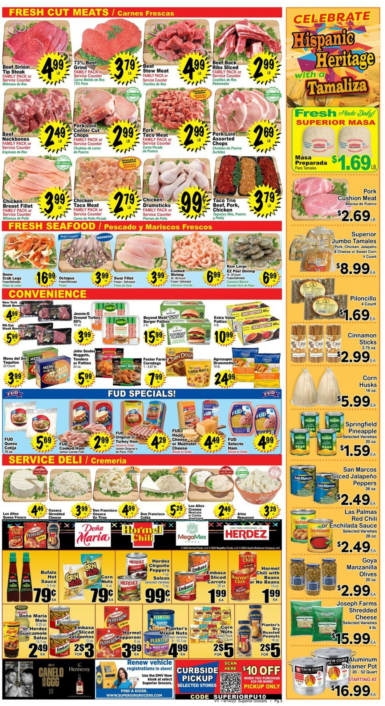 Superior Grocers Weekly Ad Circular - valid 09/14-09/20/2022 (Page 3)