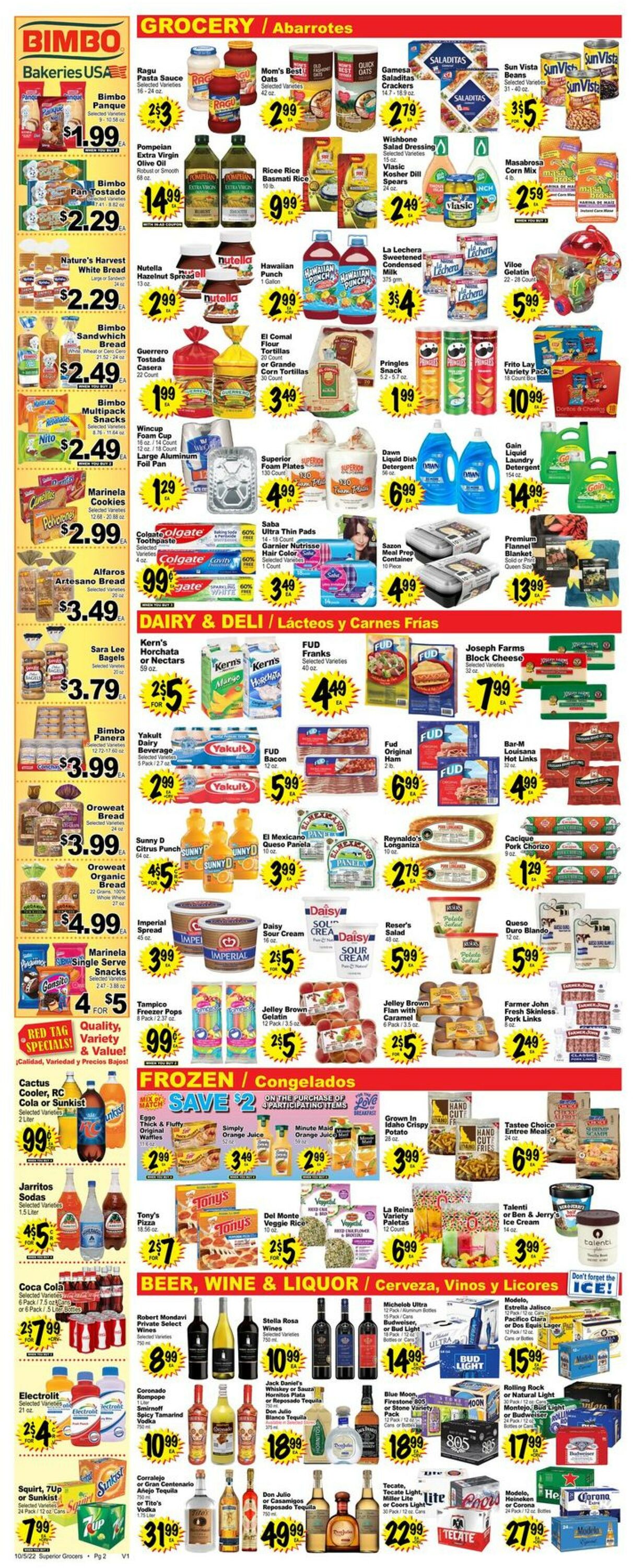 Superior Grocers Weekly Ad Circular - valid 10/05-10/11/2022 (Page 2)